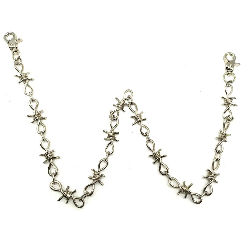 Jewelry Barb Wire Wallet Chain Size ONE SIZE - 2 Thumbnail
