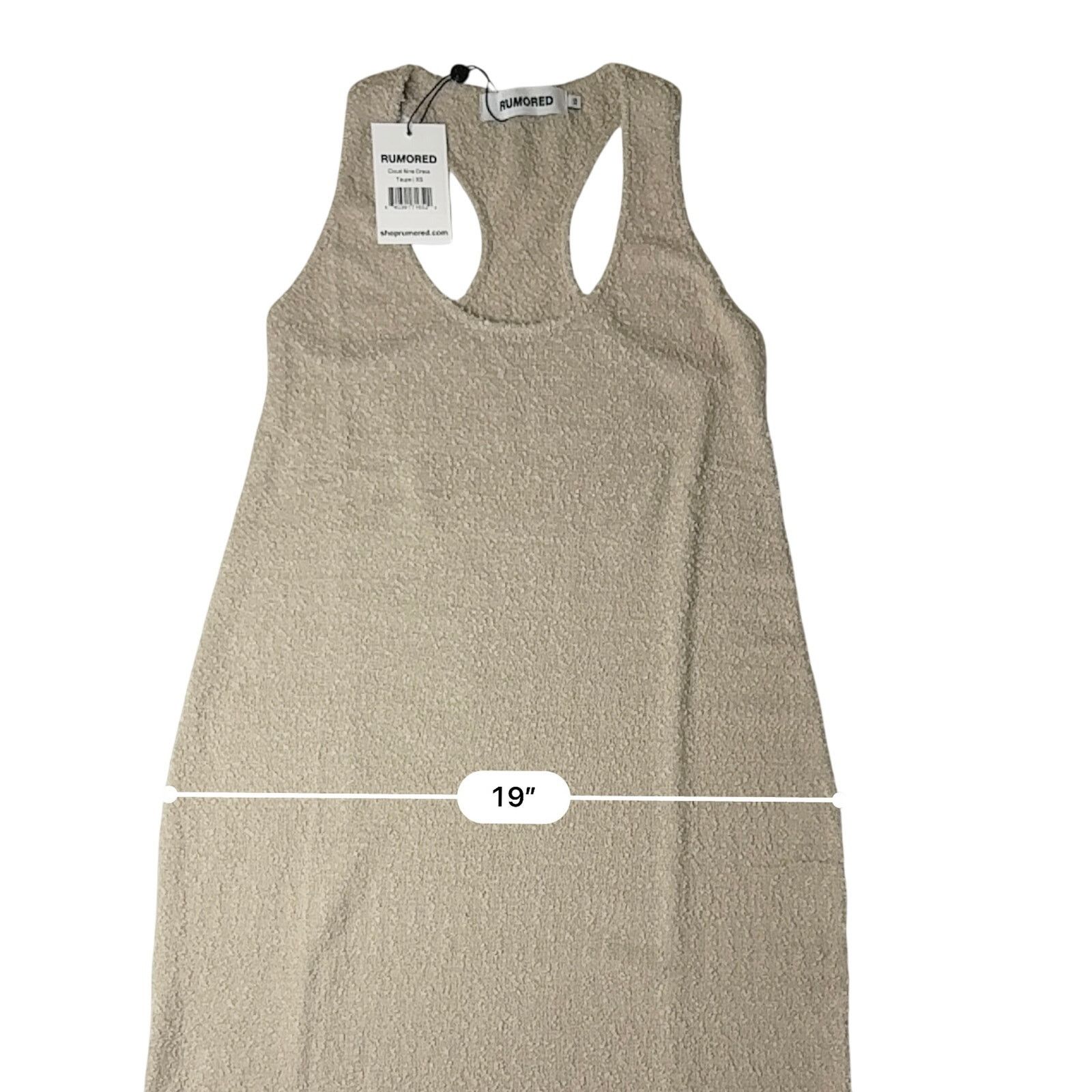 Other Rumored Cloud Nine Maxi Dress XS Taupe Earth Tones Textured Size XS / US 0-2 / IT 36-38 - 6 Thumbnail