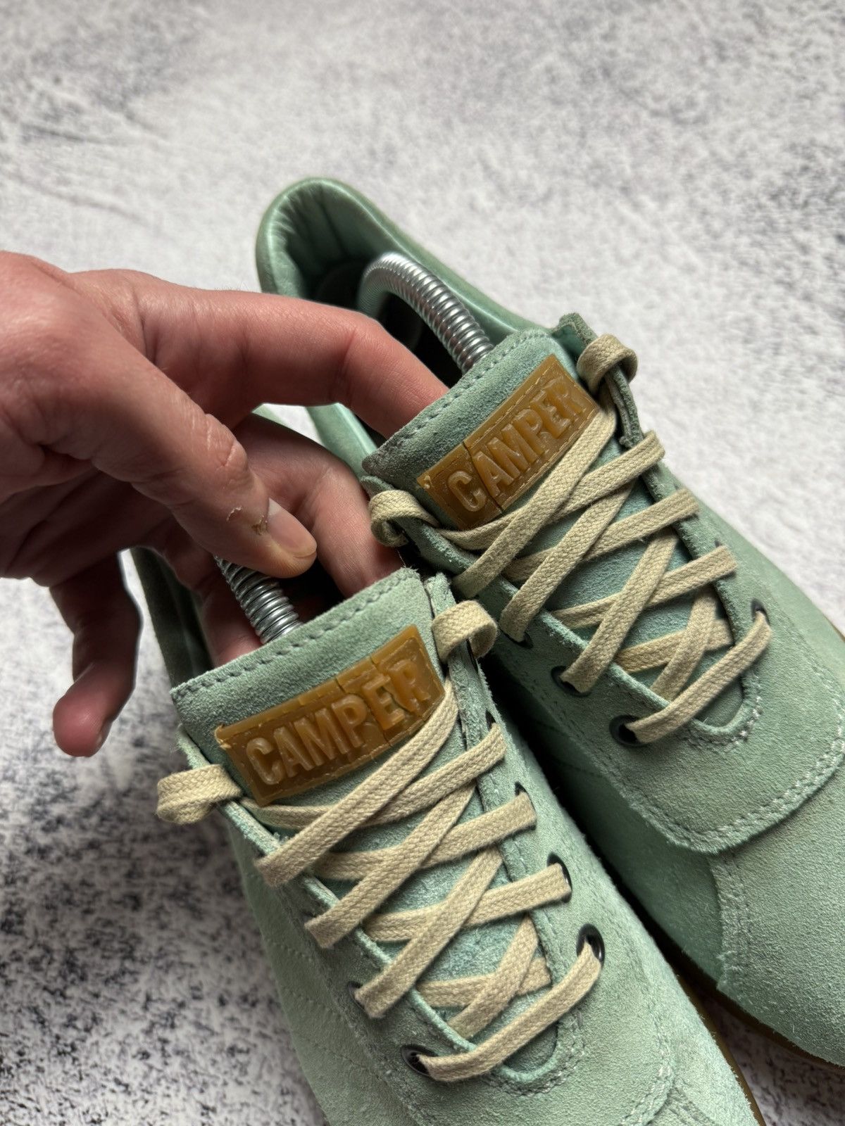 Camper Vintage Camper Shoes Suede Avant Garde Sneakers Grunge Y2k Size US 8 / EU 41 - 13 Thumbnail