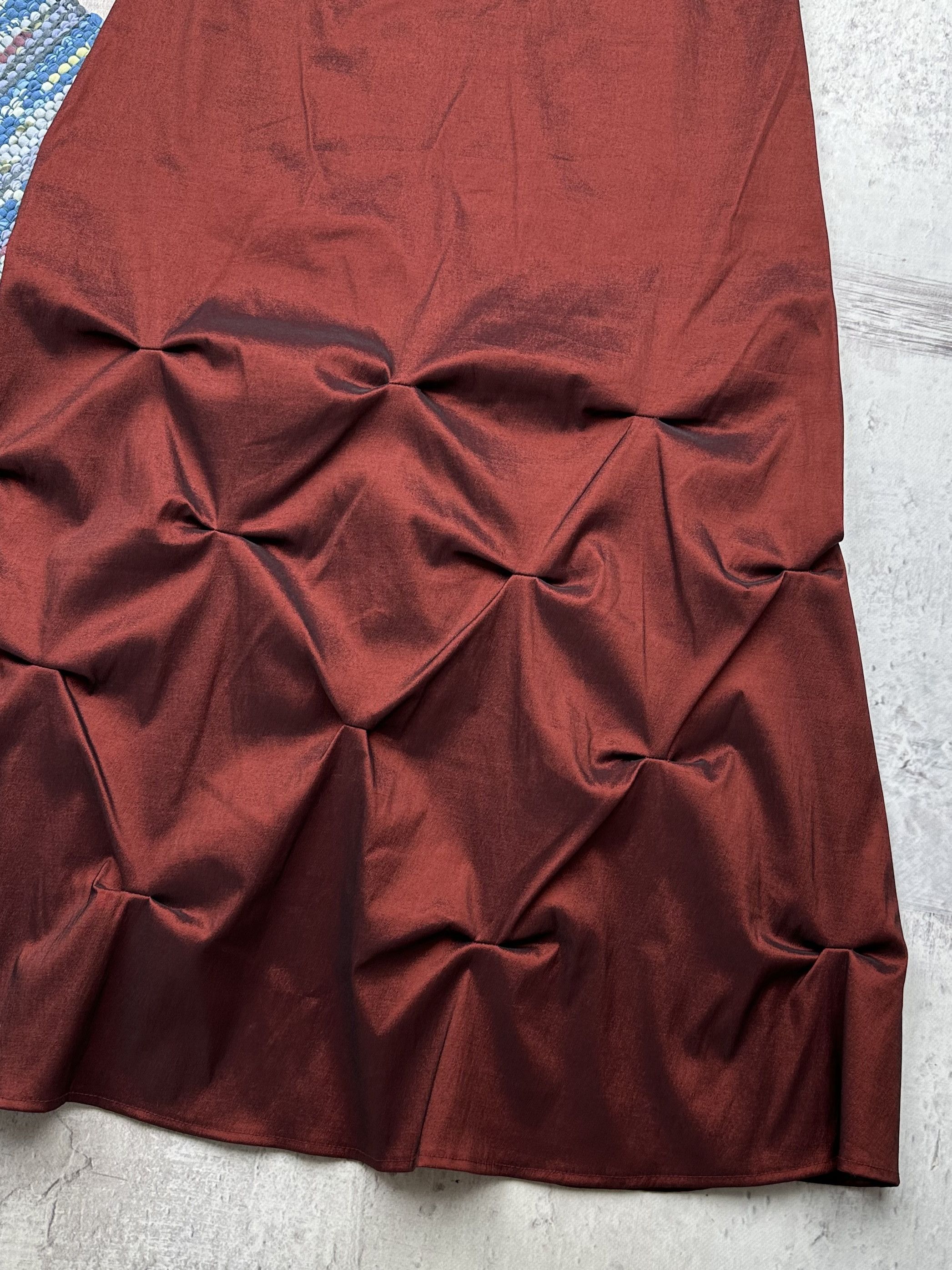 Vintage Vintage Flared Amazing Maxi Skirt A409(237) Size 27" / US 4 / IT 40 - 4 Thumbnail