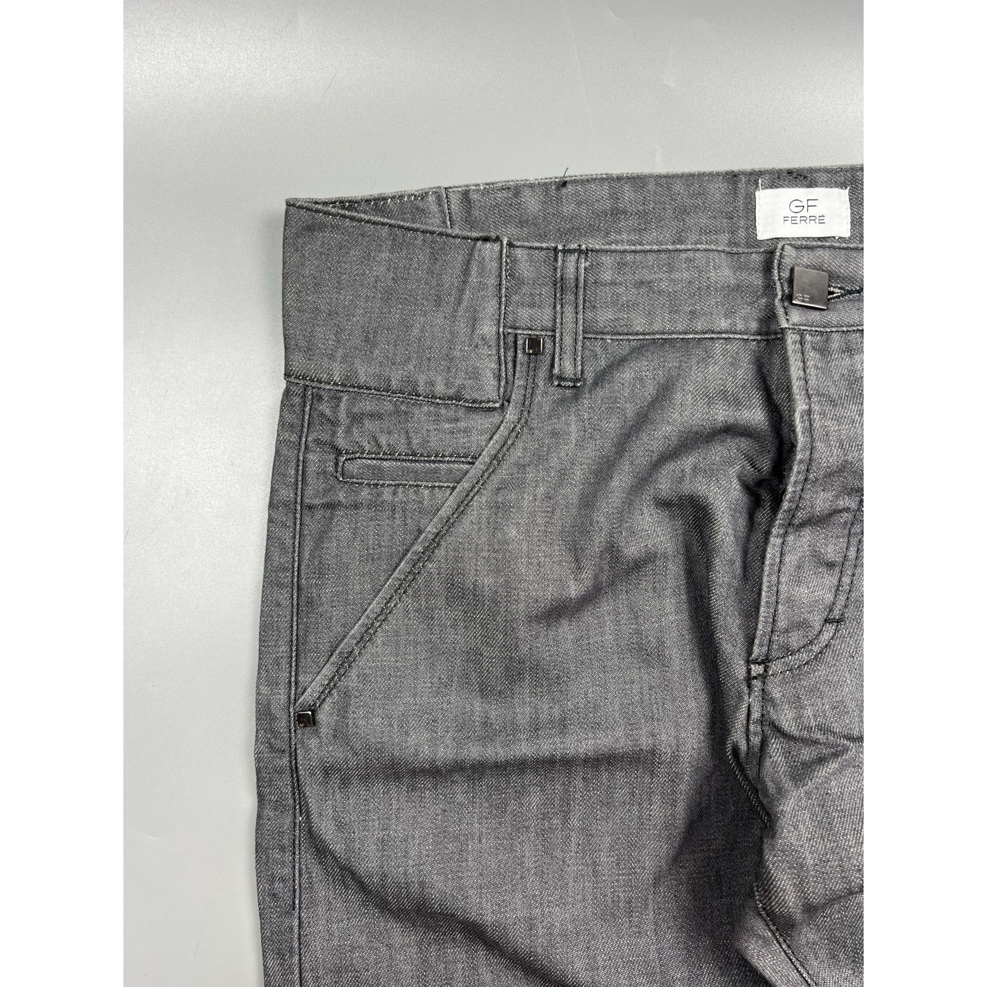 Gianfranco Ferre GianFranco Ferre Gray Denim Carpenter Jeans Pants (Y0964) Size US 32 / EU 48 - 3 Thumbnail