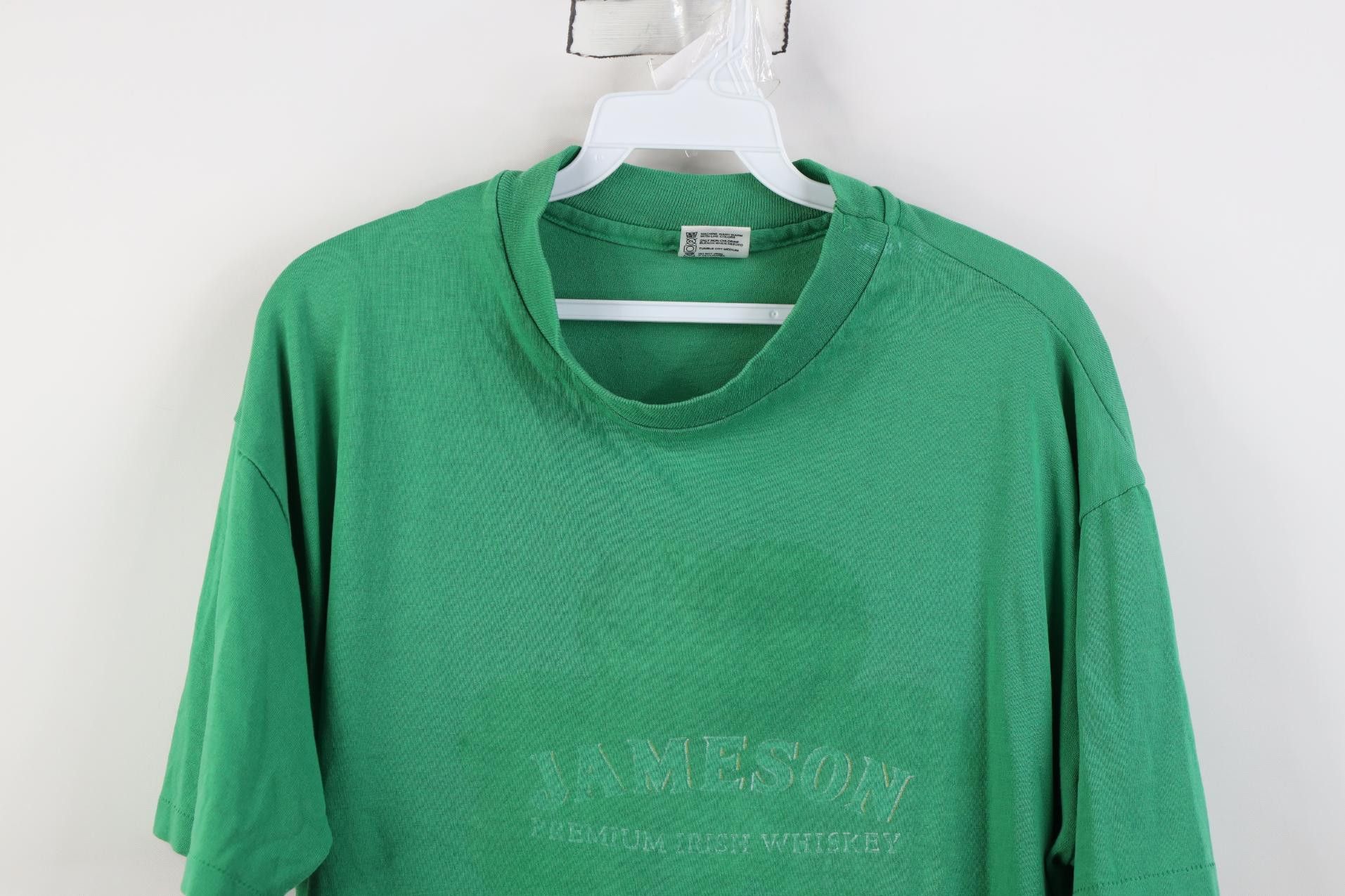 Vintage Vintage 90s Jameson Irish Whiskey Short Sleeve T-Shirt USA Size US L / EU 52-54 / 3 - 2 Thumbnail
