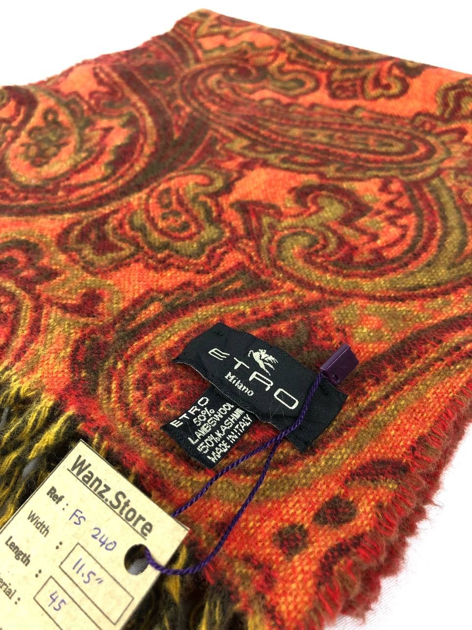 Etro Etro Paislee Scarf / Muffler / Neckwear FS240 Size ONE SIZE - 4 Thumbnail