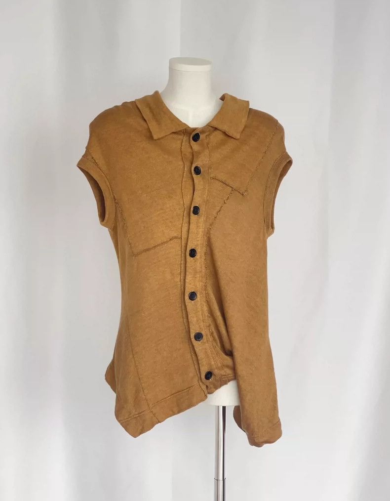 Yohji Yamamoto Yohji Yamamoto size 2 Vintage Brown Irregular Deconstructe Size M / US 6-8 / IT 42-44 - 3 Thumbnail
