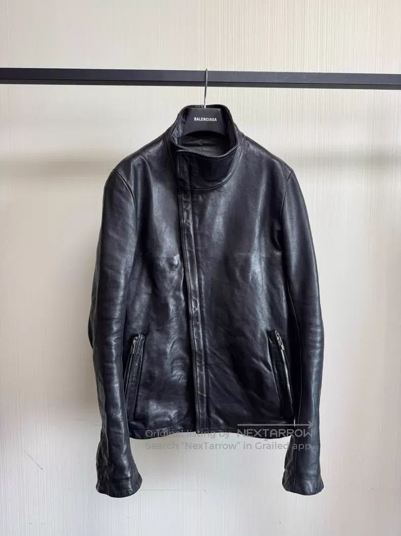 Carol Christian Poell Carol Christian Poell Iron Elbow Diagonal Zipper Leather J Size US S / EU 44-46 / 1 - 1 Thumbnail