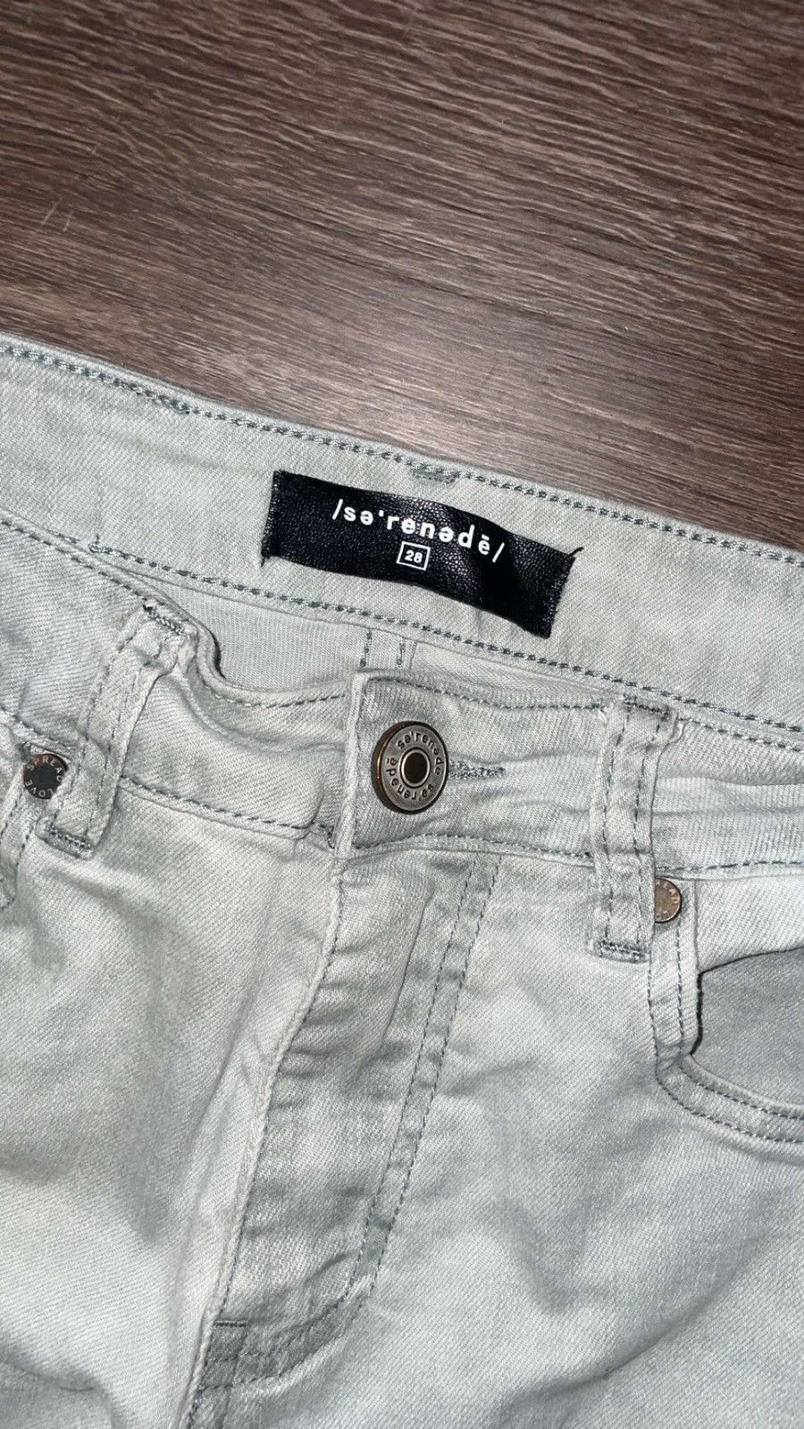 SERENEDE Serenade jeans blue denim Size US 28 / EU 44 - 2 Thumbnail