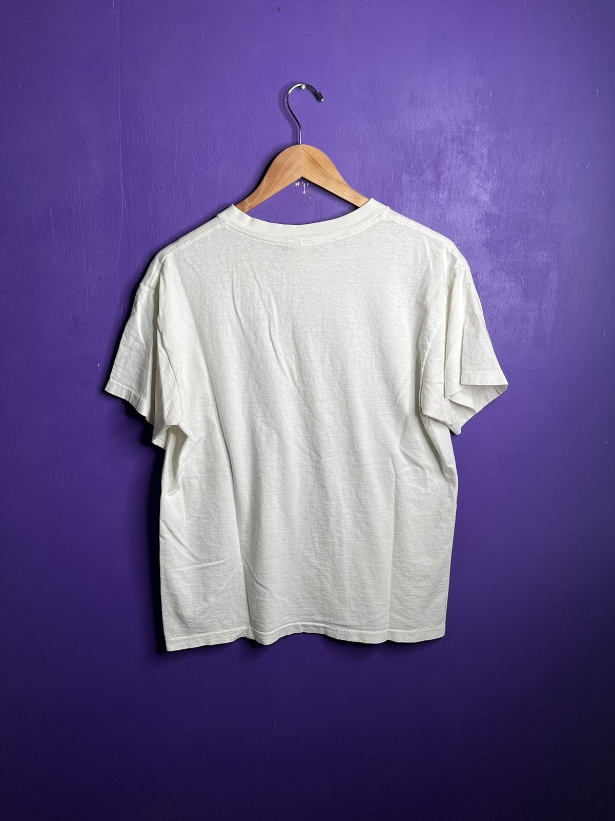 Nike × Vintage Vintage 90s Nike air geometric logo t-shirt Size US L / EU 52-54 / 3 - 2 Thumbnail