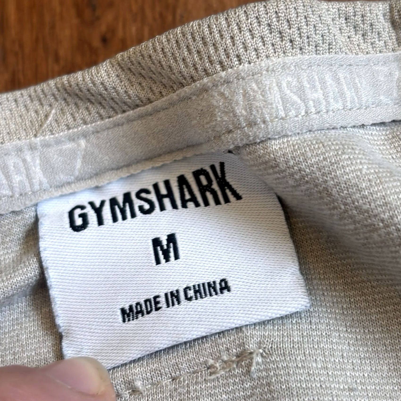 Gymshark Gymshark Tank Top Mens Beige Black sz M Sleeveless Shirt Muscle Size US M / EU 48-50 / 2 - 6 Thumbnail