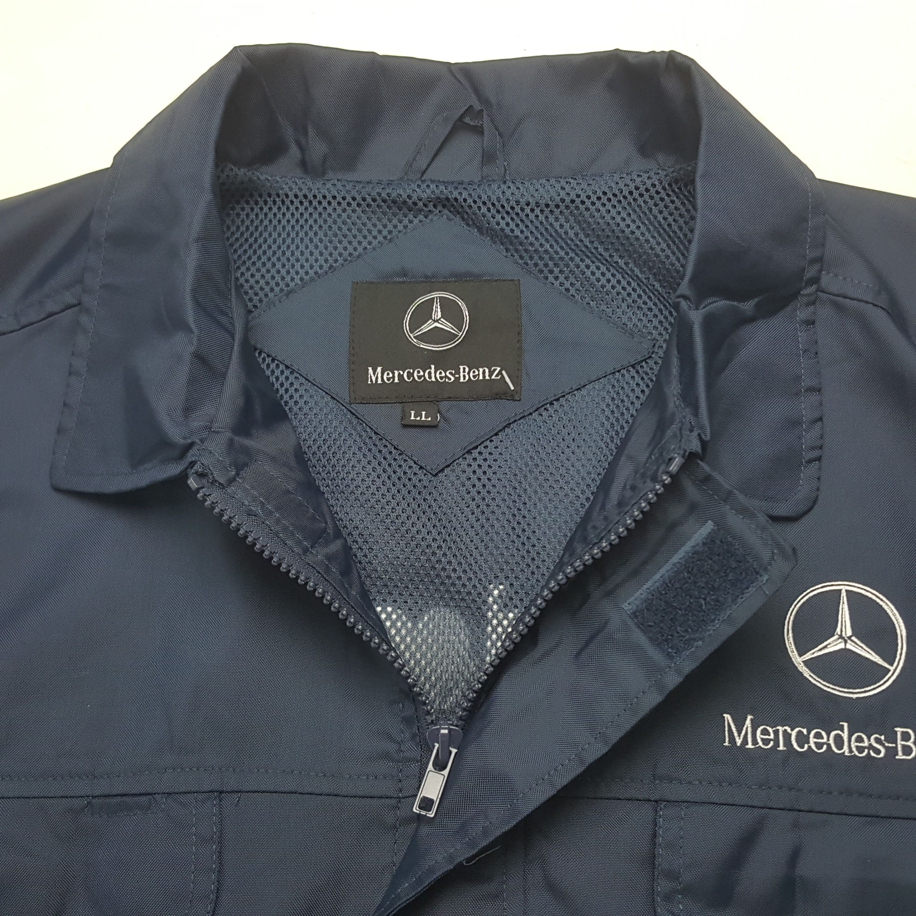 Mercedes-Benz Vintage Mercedes-Benz Luxury Racing Bombers Jacket RR10 Size US XL / EU 56 / 4 - 5 Thumbnail
