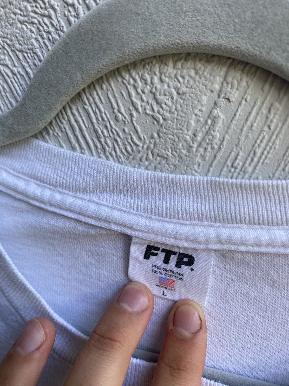 Fuck The Population × G59 Records Don't Ask Me 4 Shit White T-Shirt Size US L / EU 52-54 / 3 - 3 Thumbnail