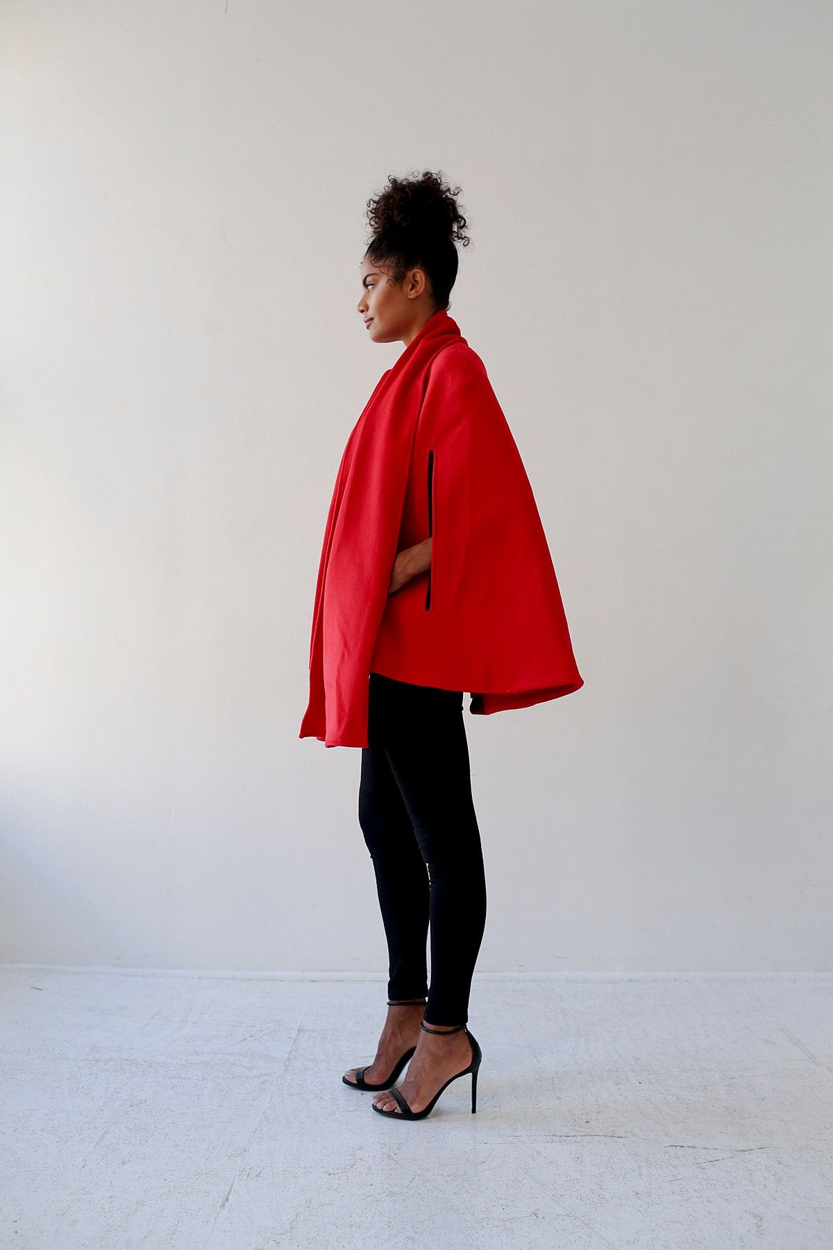 Other RED CAPE COAT Size S / US 4 / IT 40 - 5 Thumbnail