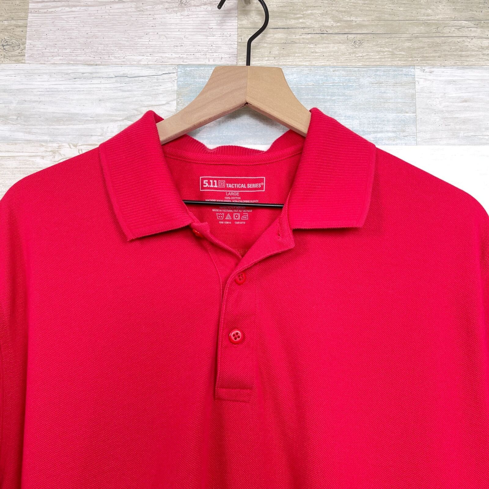 5.11 5.11 Tactical Professional Short Polo Shirt Red Mens L Size US L / EU 52-54 / 3 - 2 Thumbnail