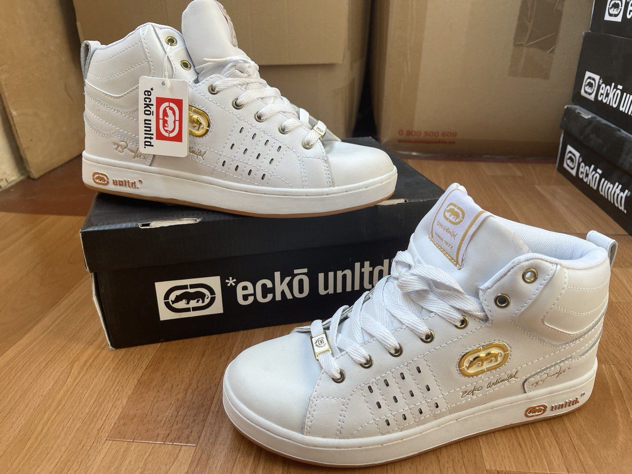 Ecko Unltd. Ecko Unltd Phranz Sneakers Shoes 2006 Vintage Hip Hop sz 9 Size US 9 / EU 42 - 8 Thumbnail