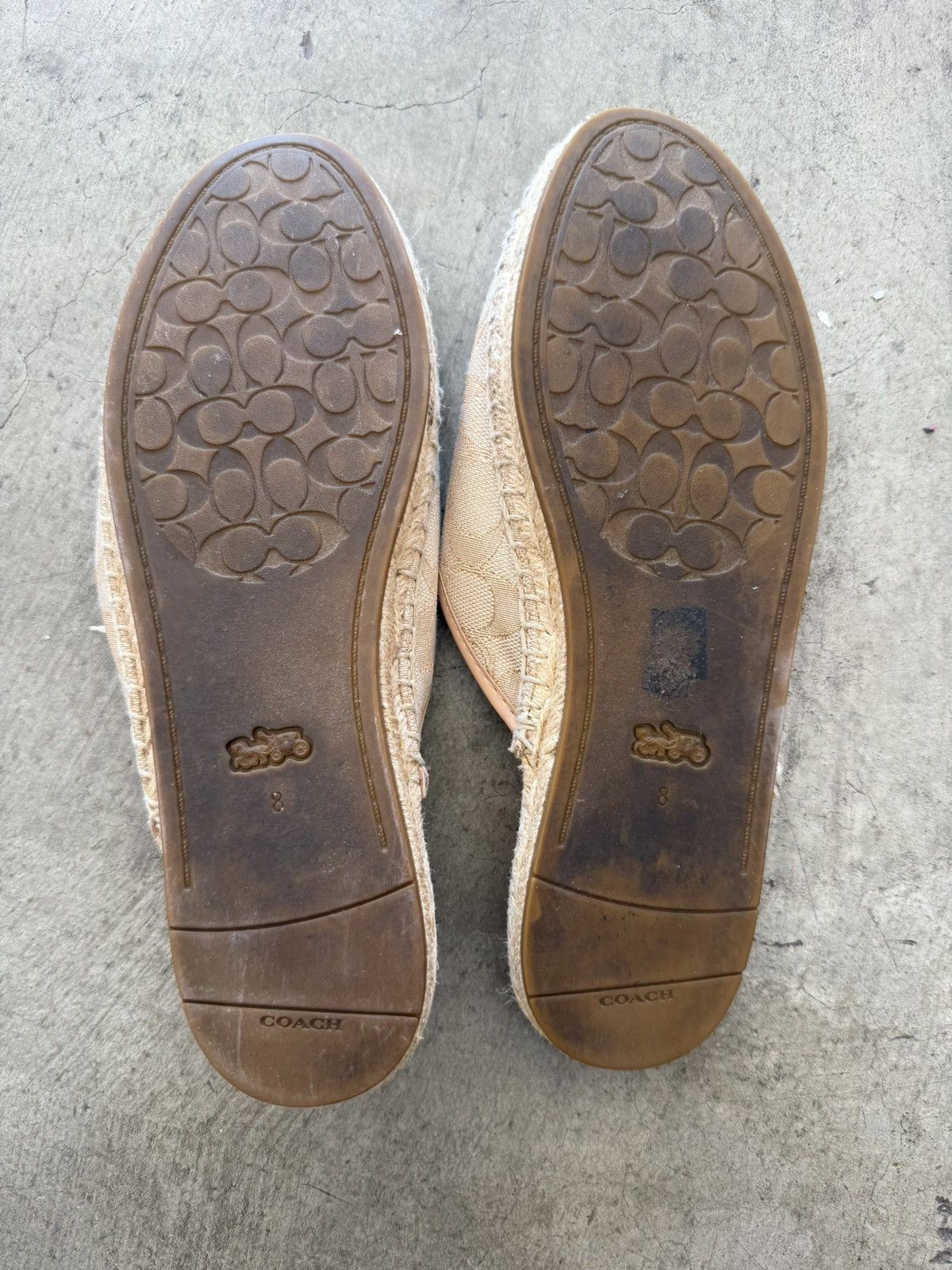 Coach Coach Cassidy Rose Gold Espadrille Mule Size 8 Pre Owned Size US 8 / IT 38 - 5 Thumbnail