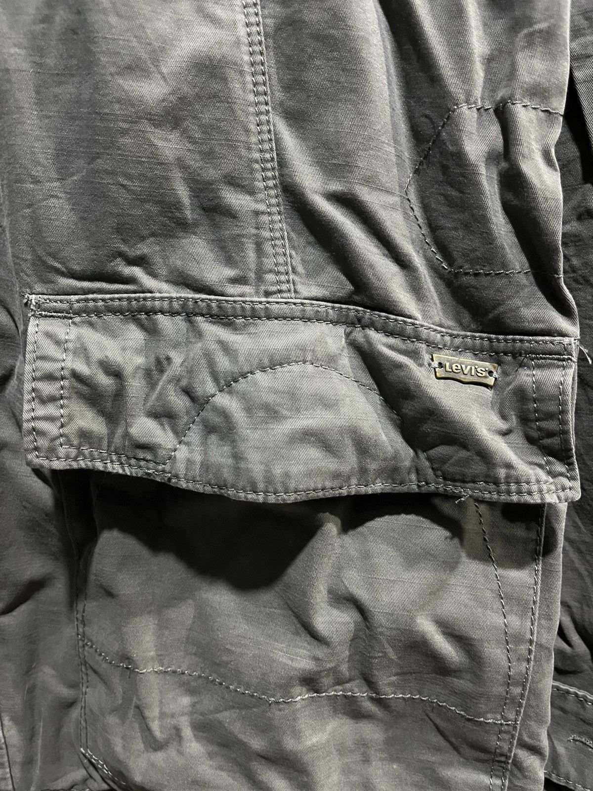 Levi's Levi’s Strauss & Co. Military Hoodie Jacket Metallic Logo Size US M / EU 48-50 / 2 - 3 Thumbnail