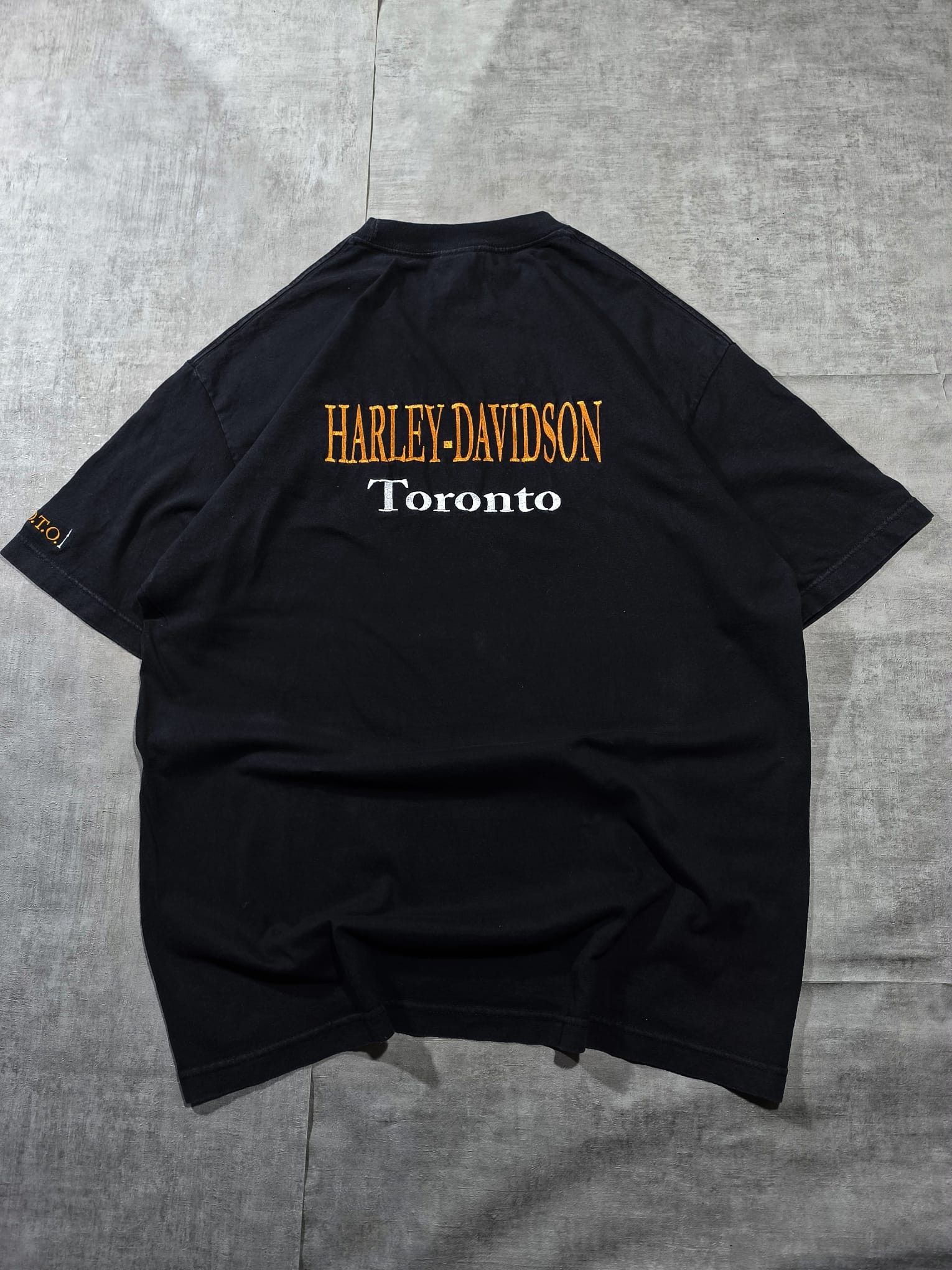 Harley Davidson harley davidson trashed faded toronto t shirt Size US XL / EU 56 / 4 - 1 Thumbnail