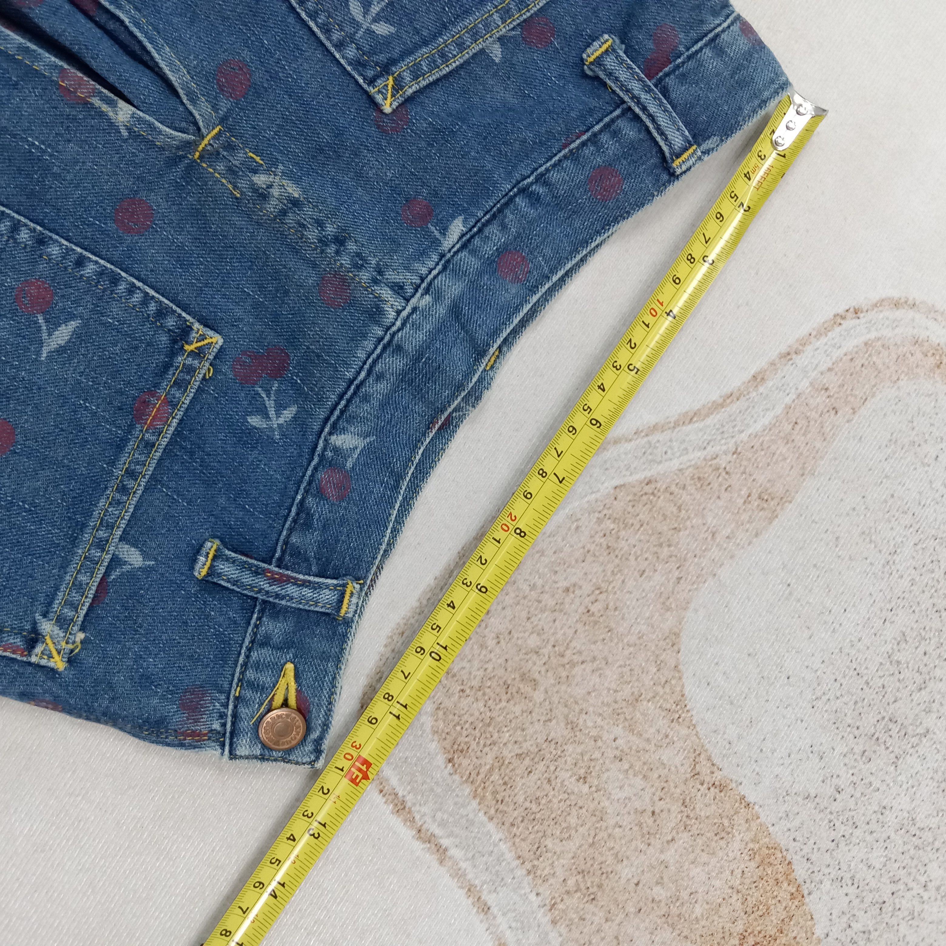Hysteric Glamour Hysteric Glamour Denim Mini Skirts C265N12 Size 24" / US 00 / IT 34 - 7 Thumbnail