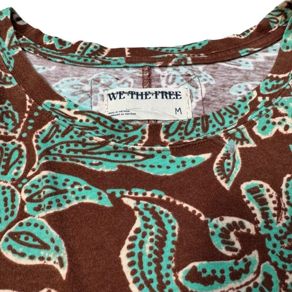 Free People New Free People We The Free Nina Printed Tee Size M Size M / US 6-8 / IT 42-44 - 7 Thumbnail