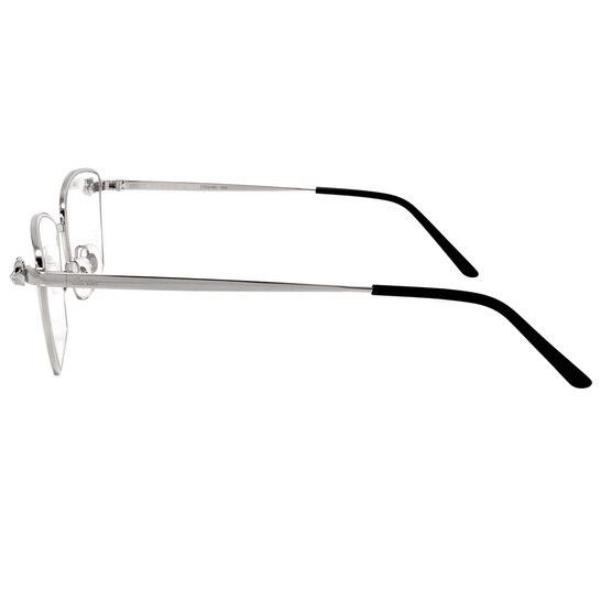 Cartier Cartier CT0209O 002 Silver Full-Rim Eyeglasses 55mm Size ONE SIZE - 3 Thumbnail