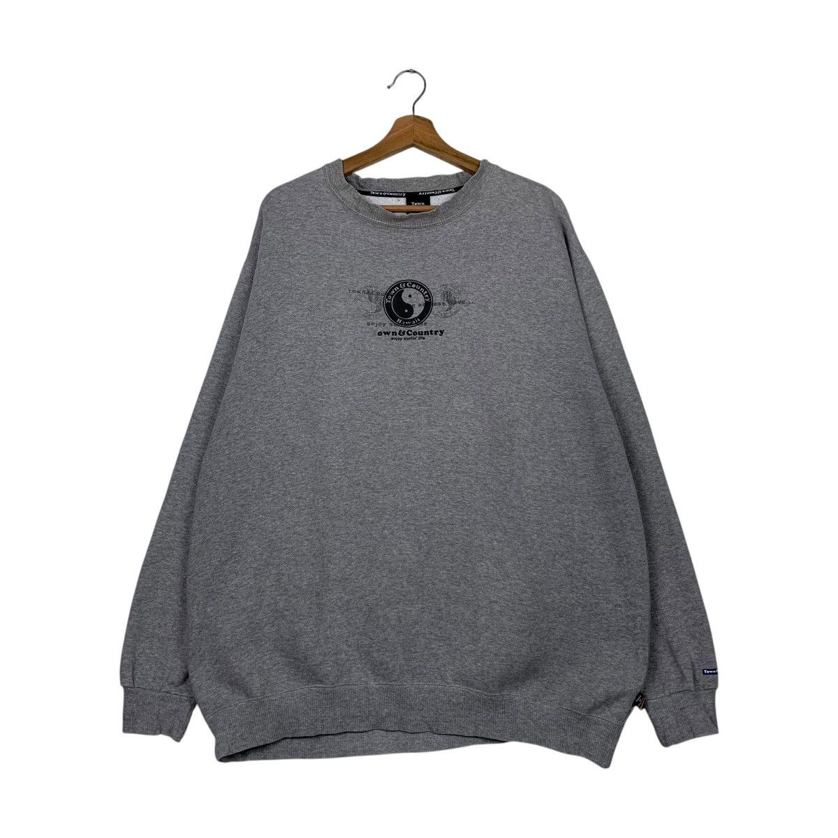 Japanese Brand Town & Country Surf Hawaii Crewneck Sweatshirt Size US XL / EU 56 / 4 - 1 Thumbnail