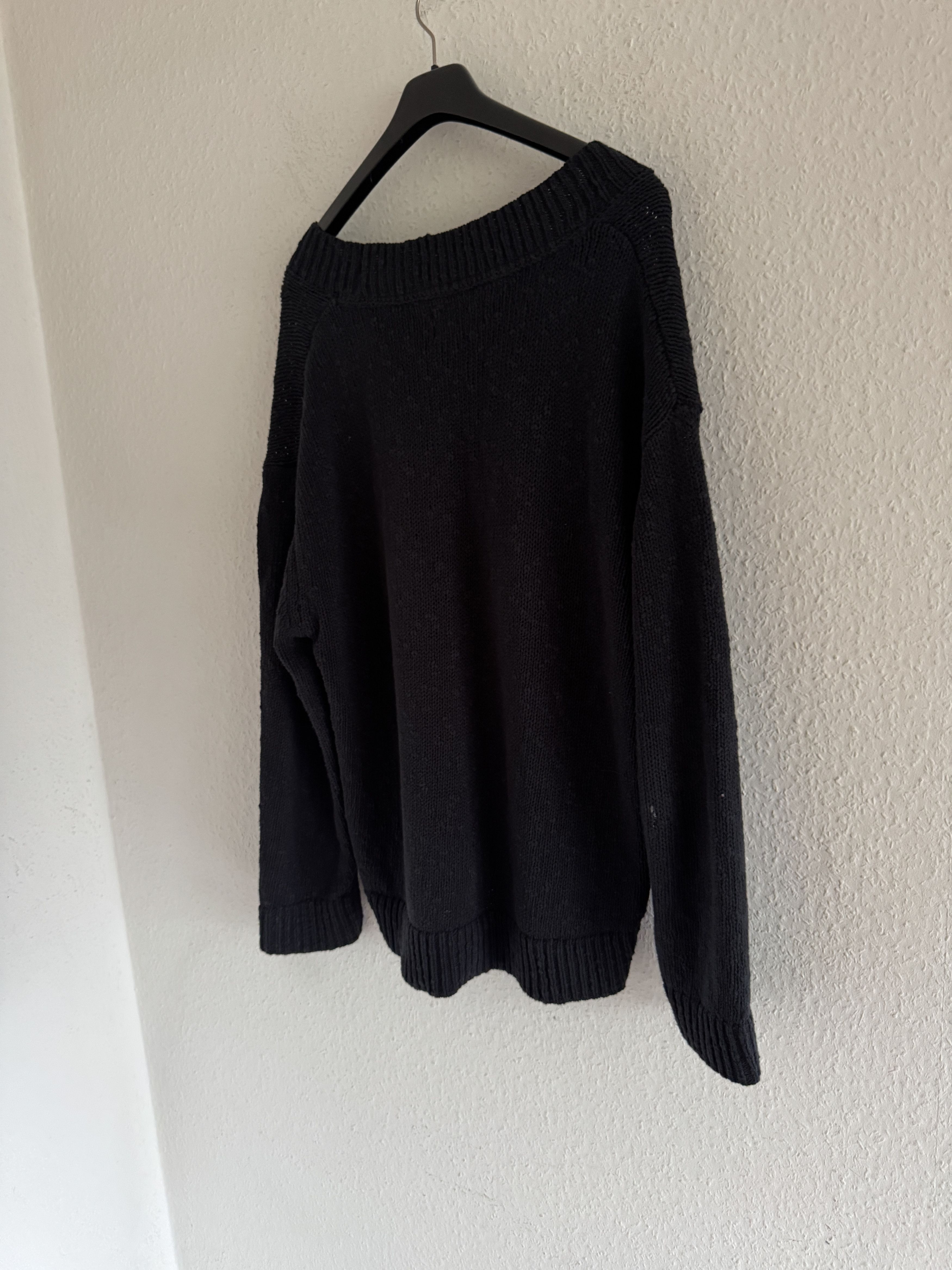 H&M × Jean-Michel Basquiat × Who Decides War V-Neck Graphic Knit Sweater Size US M / EU 48-50 / 2 - 7 Thumbnail