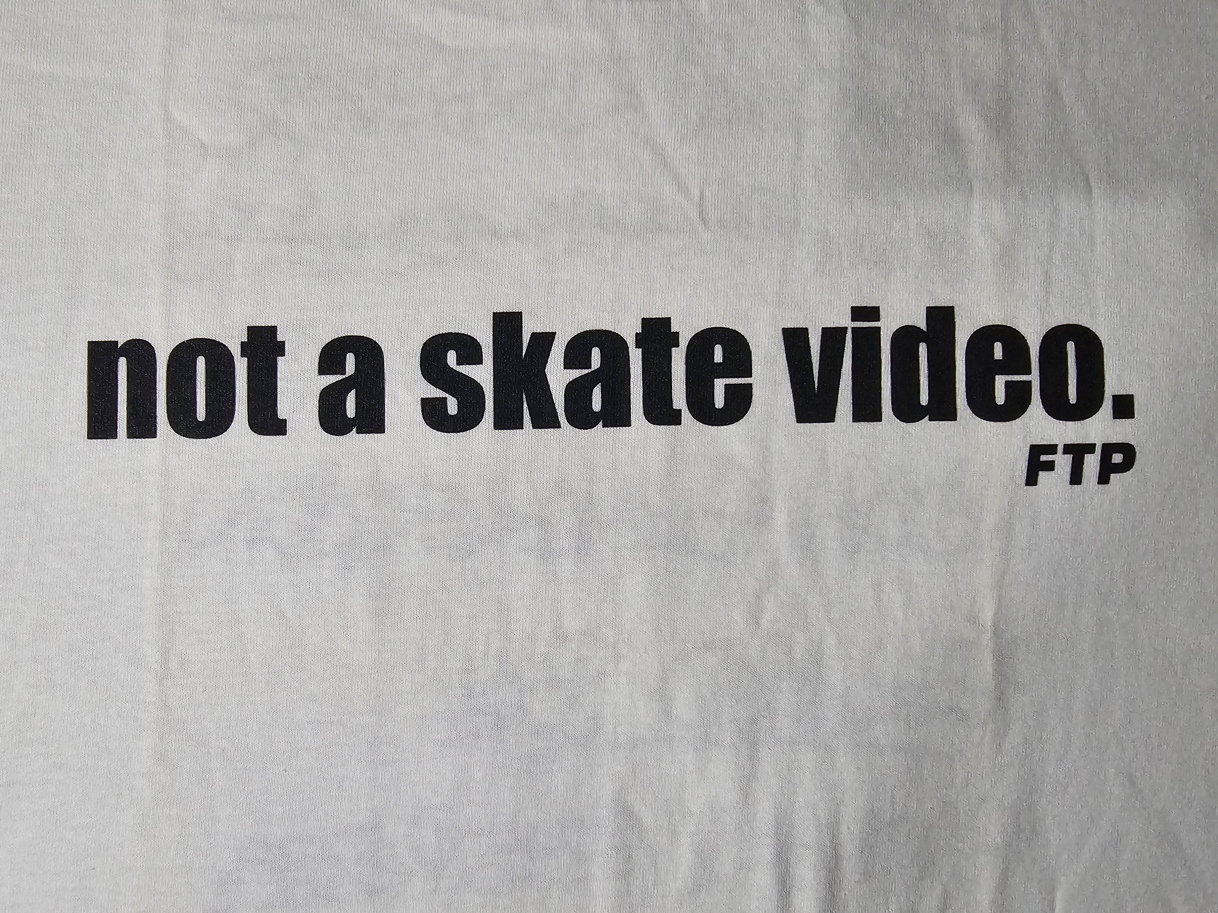 Fuck The Population FTP Not a Skate Video Tee Size US XL / EU 56 / 4 - 2 Thumbnail