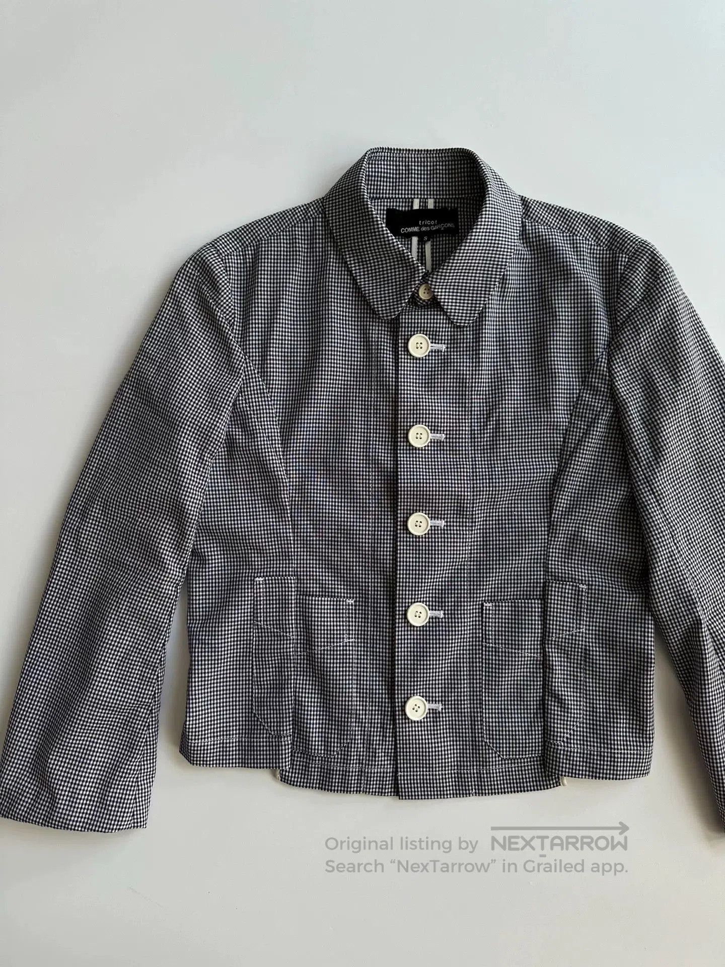 Other COMME DES GARCONS Houndstooth Shirt Jacket. Size US S / EU 44-46 / 1 - 1 Thumbnail