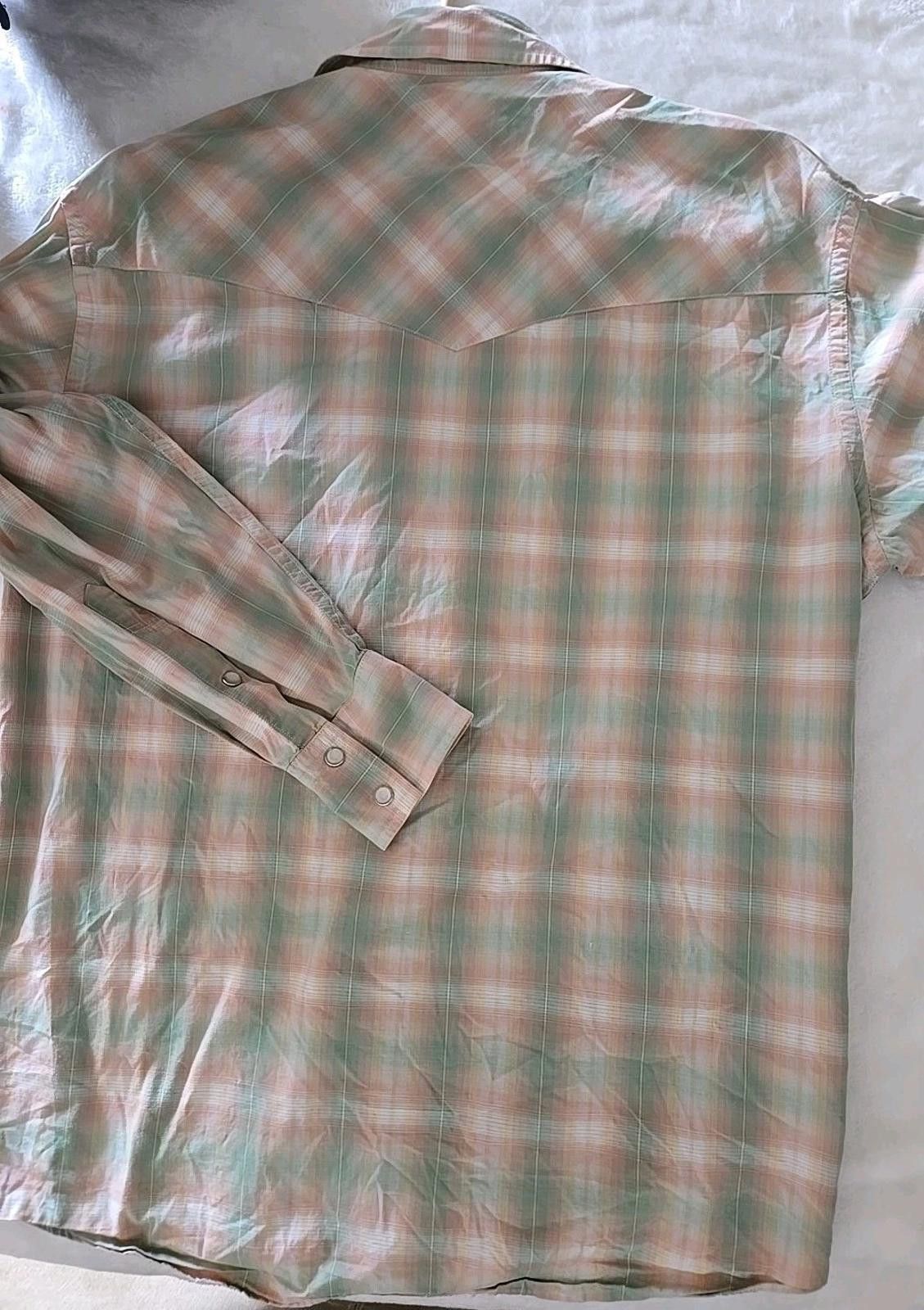 Pendleton Pendleton Men's M Rancher Western Shirt Pearl Snap Plaid LS Size US M / EU 48-50 / 2 - 5 Thumbnail