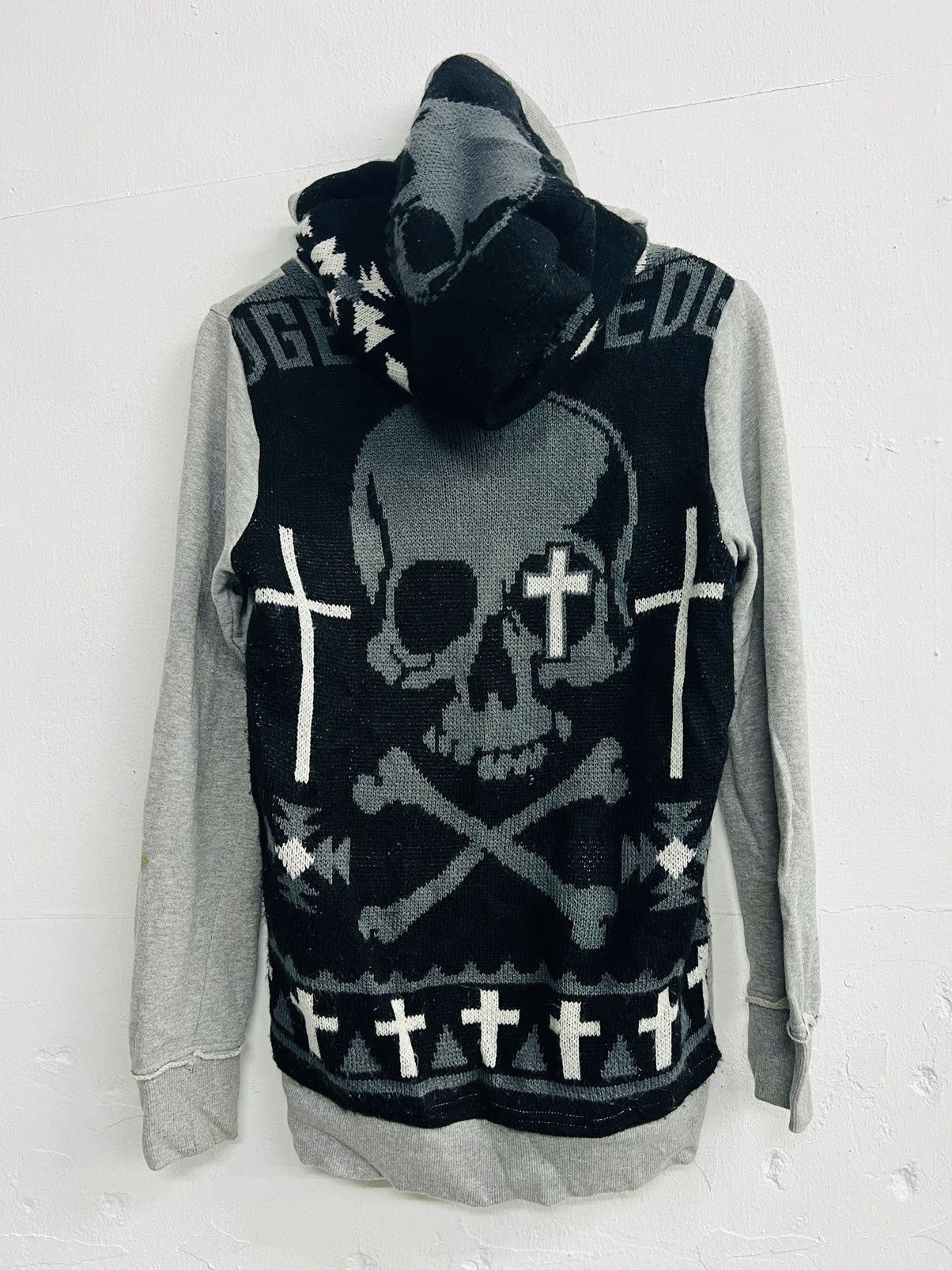 If Six Was Nine × Japanese Brand × Le Grande Bleu (L.G.B.) Ghost of Harlem Devil Skull Hoodie Zipper Size US M / EU 48-50 / 2 - 1 Thumbnail