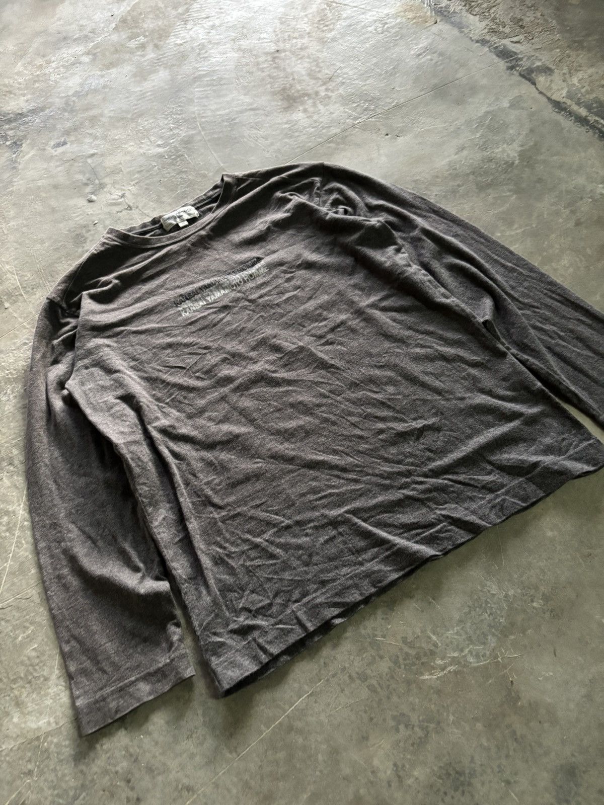 Hysteric Glamour × Japanese Brand × Kansai Yamamoto vintage kansai yamamoto wording logo longs sleeve japanese Size US M / EU 48-50 / 2 - 7 Thumbnail