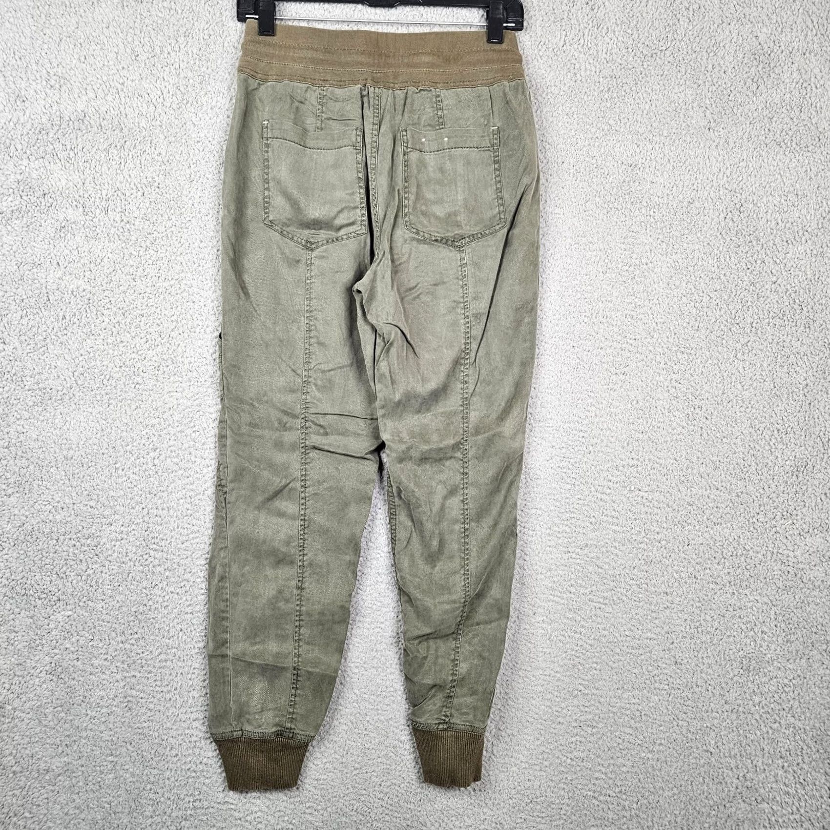 Anthropologie Anthropologie The Nomad Women’s Army Green Jogger XS Regular Color Green Size 26" / US 2 / IT 38 - 2 Thumbnail