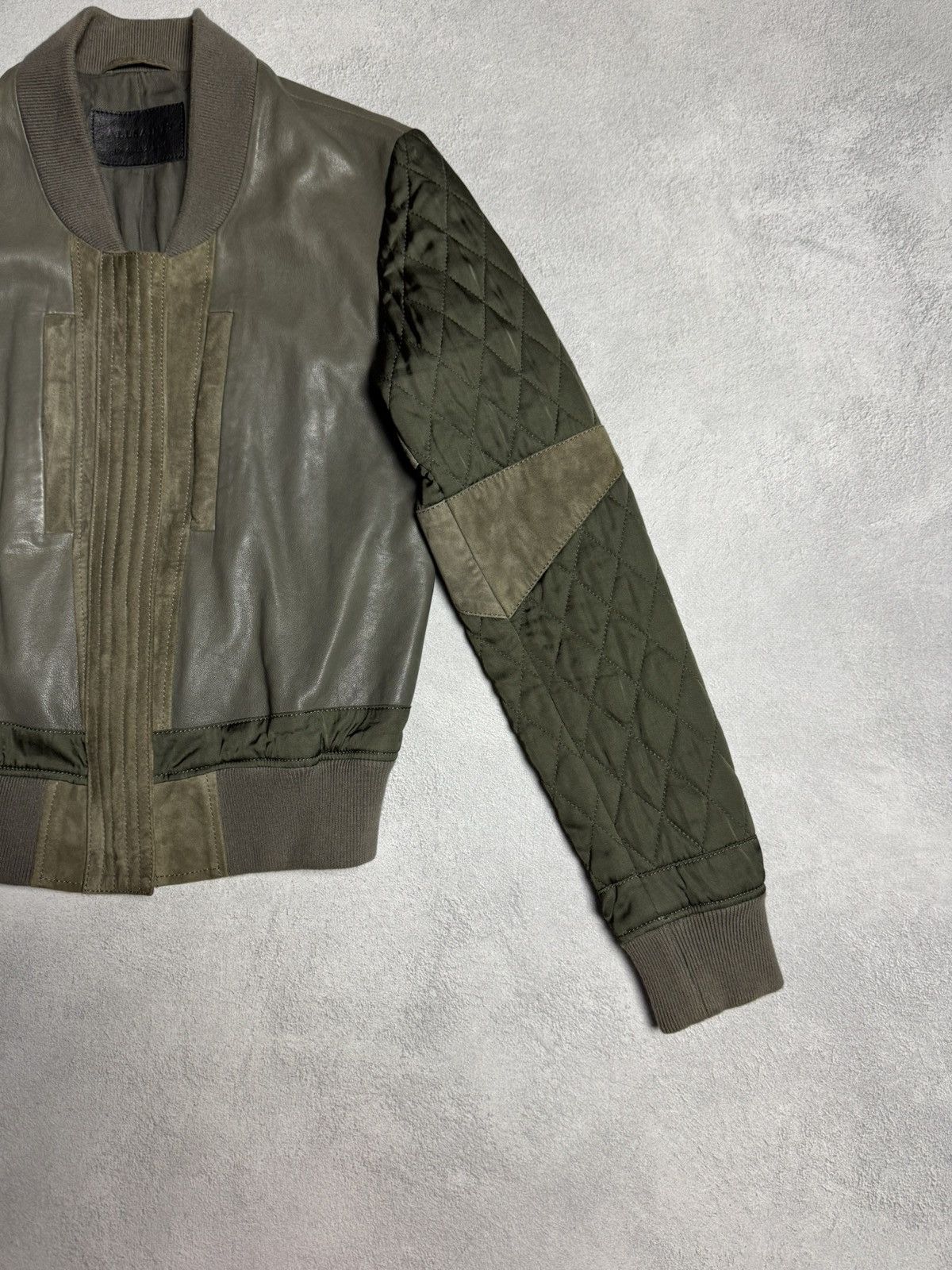 Allsaints Allsaints Lamb Leather Bomber Jacket Size XS / US 0-2 / IT 36-38 - 5 Thumbnail