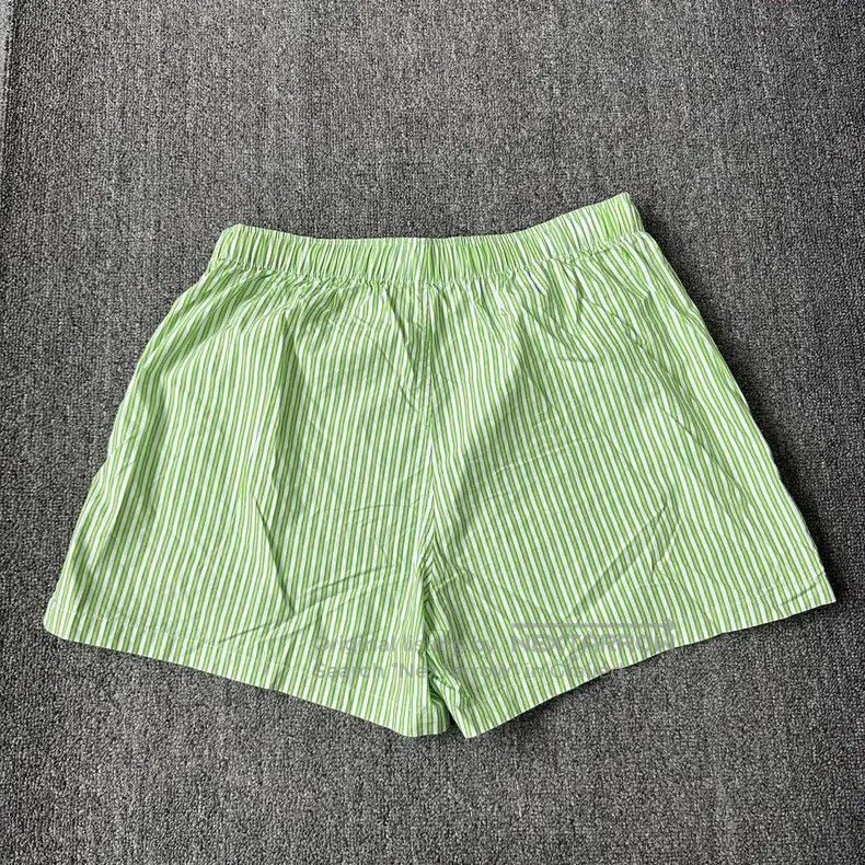 Balenciaga Balenciaga Green striped printed shorts Size US 36 / EU 52 - 3 Thumbnail