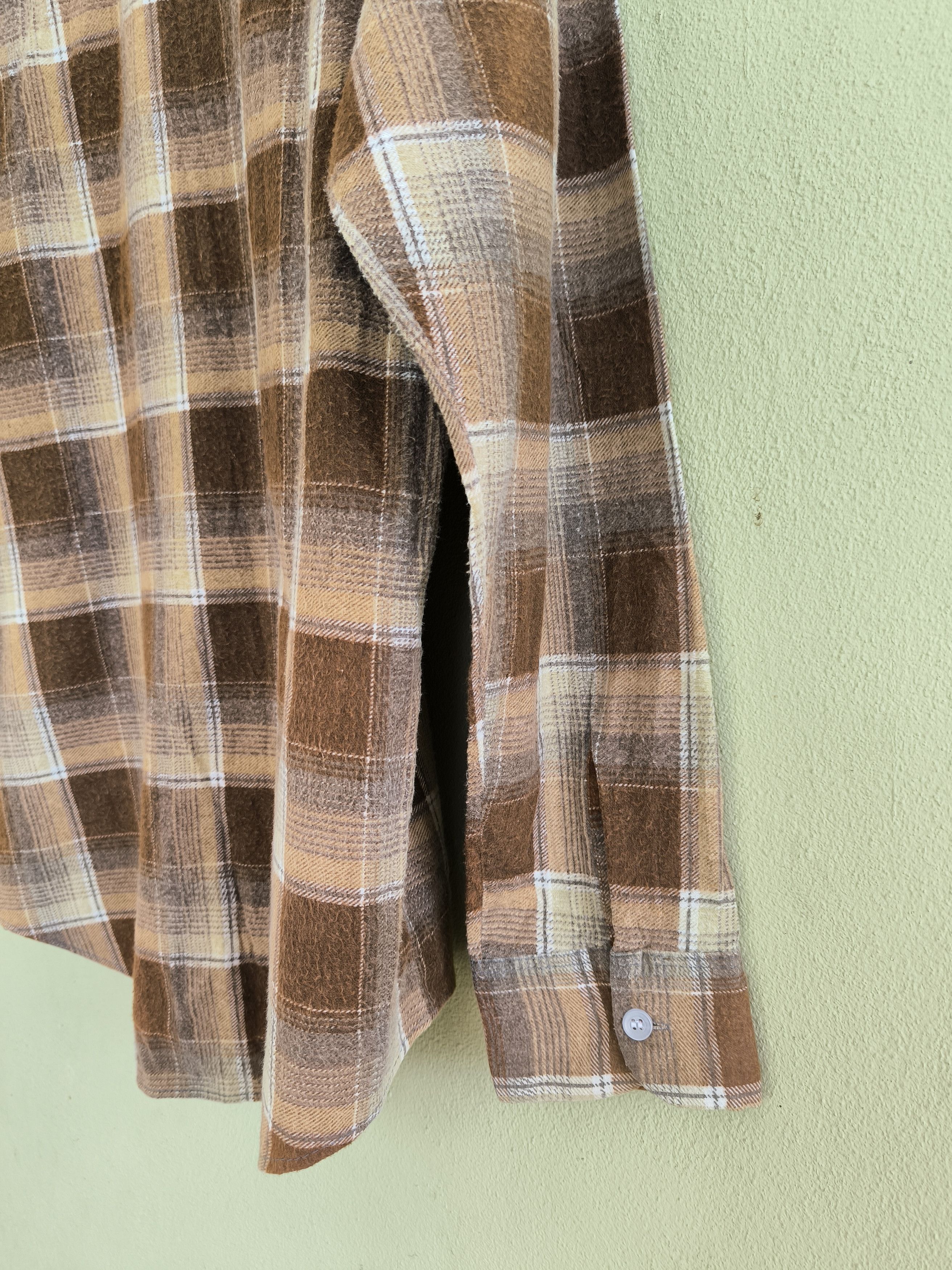Flannel × Sears × Vintage Vtg SEARS flannel shirt Size US M / EU 48-50 / 2 - 8 Thumbnail