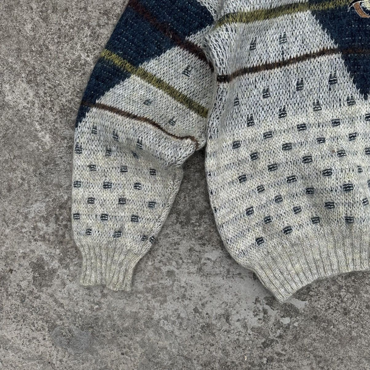 If Six Was Nine × Japanese Brand Vintage Japanese Style Rare Wool Sweater Abstract Logo 90s Size US L / EU 52-54 / 3 - 6 Thumbnail