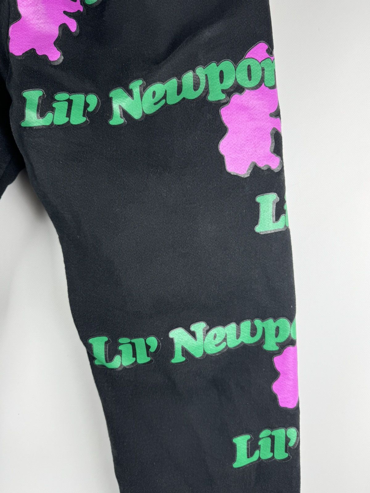Vlone Vlone Lil' Newport Sweatpants 'Black' Pants Size US 30 / EU 46 - 4 Thumbnail
