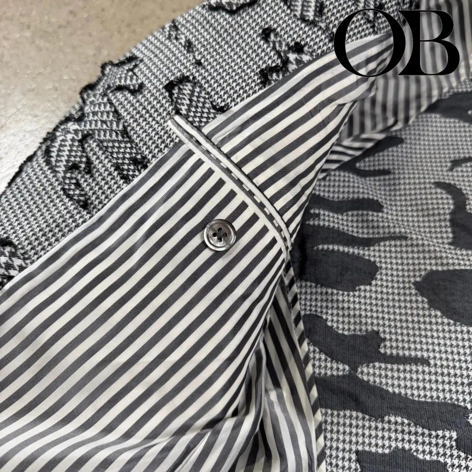 Thom Browne Thom Browne Houndstooth Camo Blazer Size US S / EU 44-46 / 1 - 11 Thumbnail