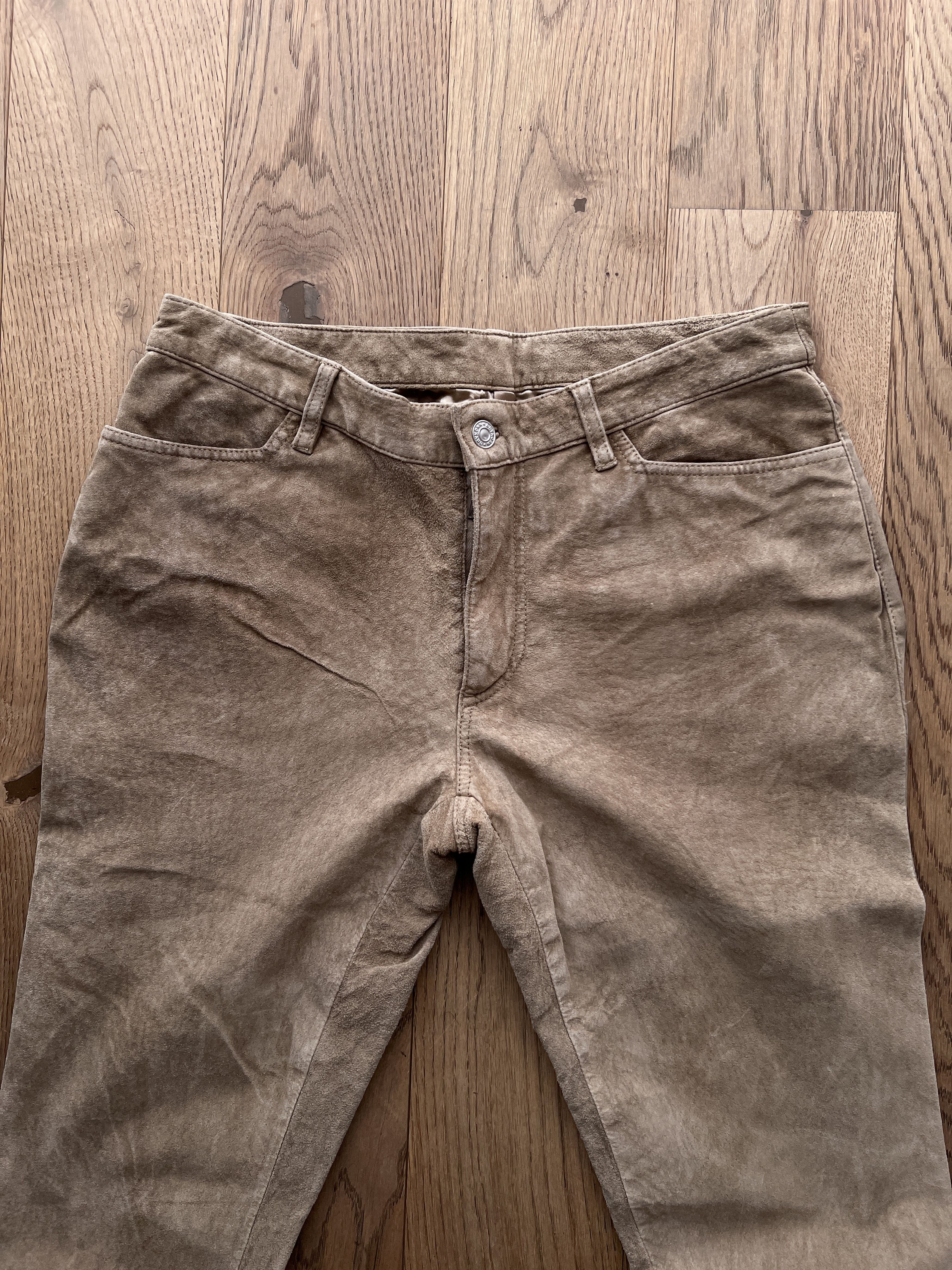 Hysteric Glamour CRAZY Real leather boot cut flared vintage pant 2000s cowboy Size US 33 - 13 Thumbnail