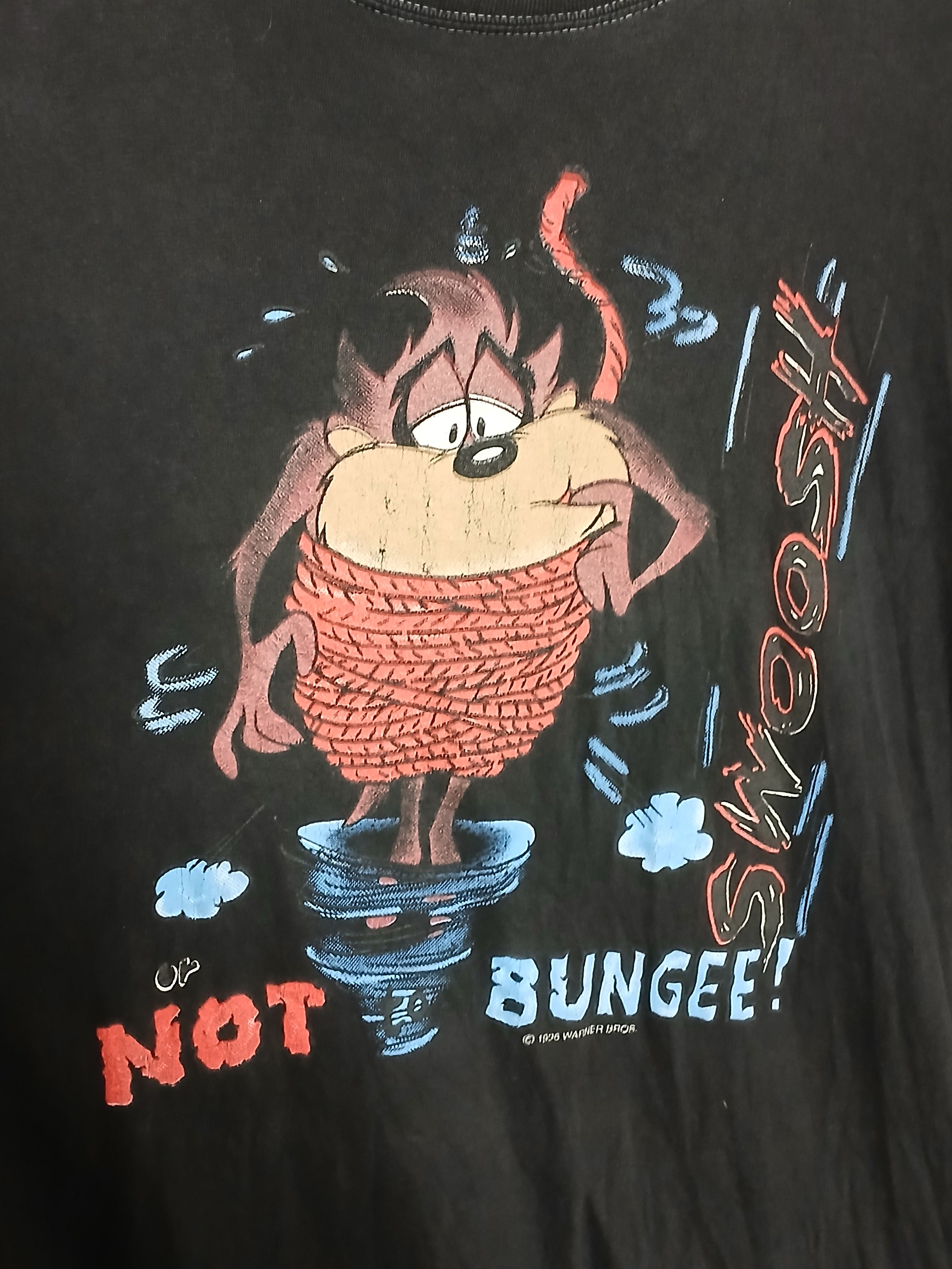 Cartoon Network × Vintage Vintage 1996 Looney Tunes Taz T-Shirt Size US M / EU 48-50 / 2 - 3 Thumbnail