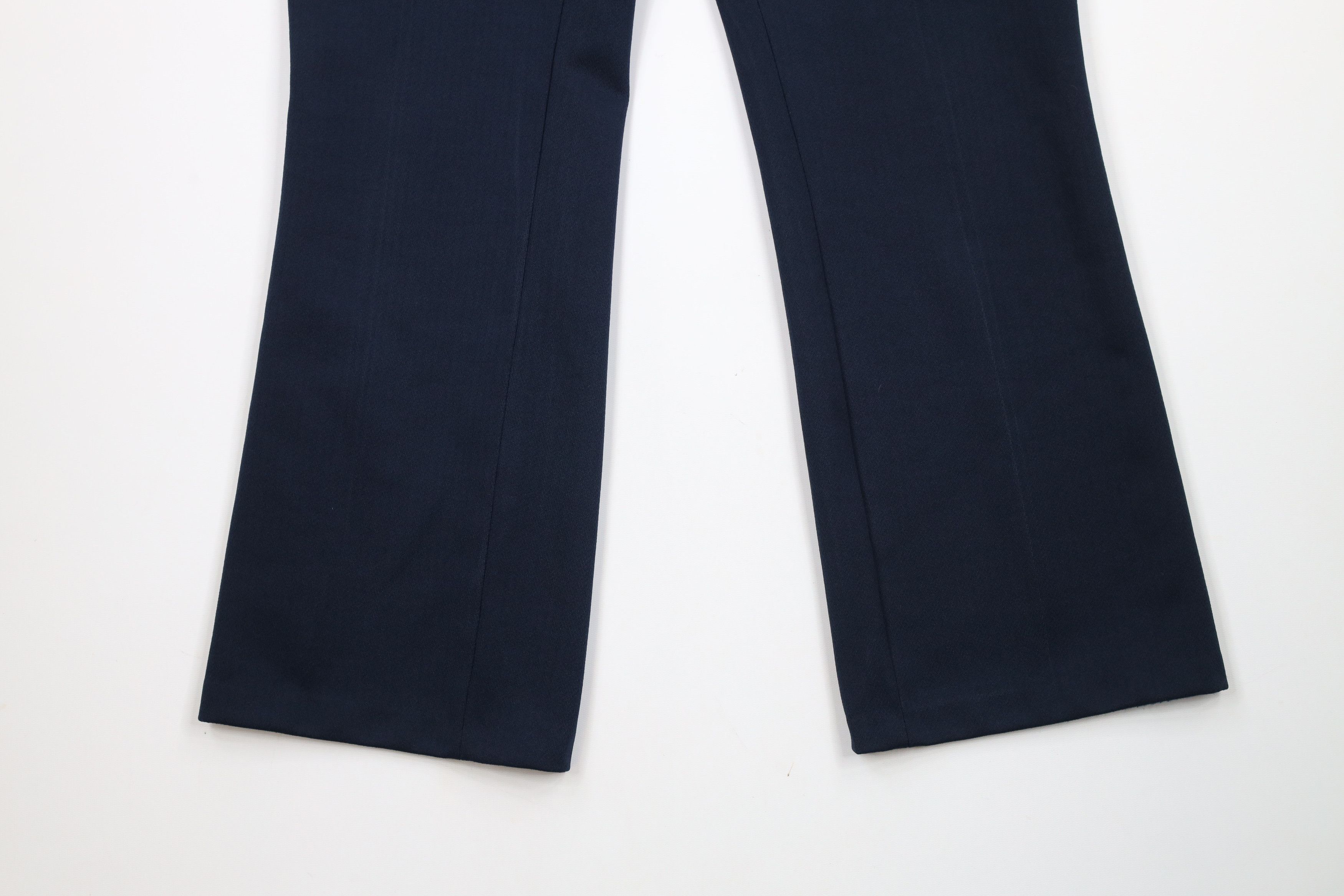 Vintage Vintage 70s Streetwear Bell Bottoms Chino Pants Blue USA Size US 34 / EU 50 - 4 Thumbnail