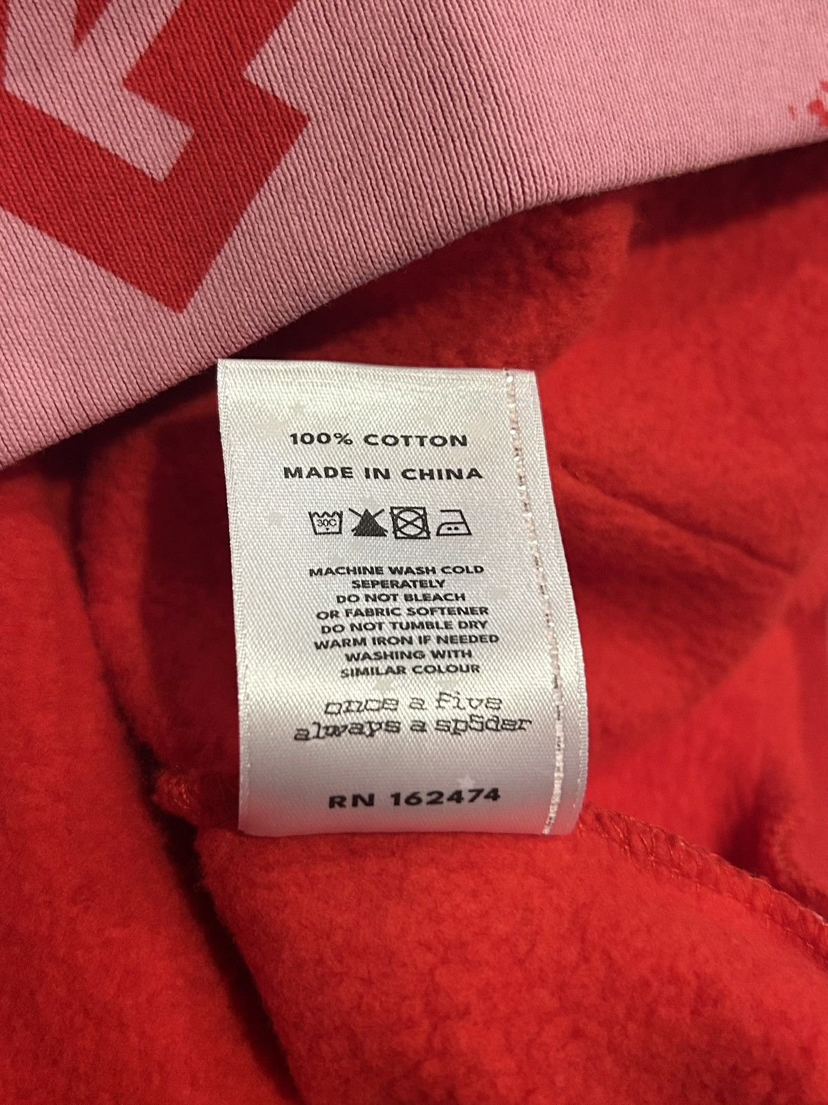 Sp5der Sp5der Nocturnal Zip Hoodie Size US L / EU 52-54 / 3 - 8 Thumbnail