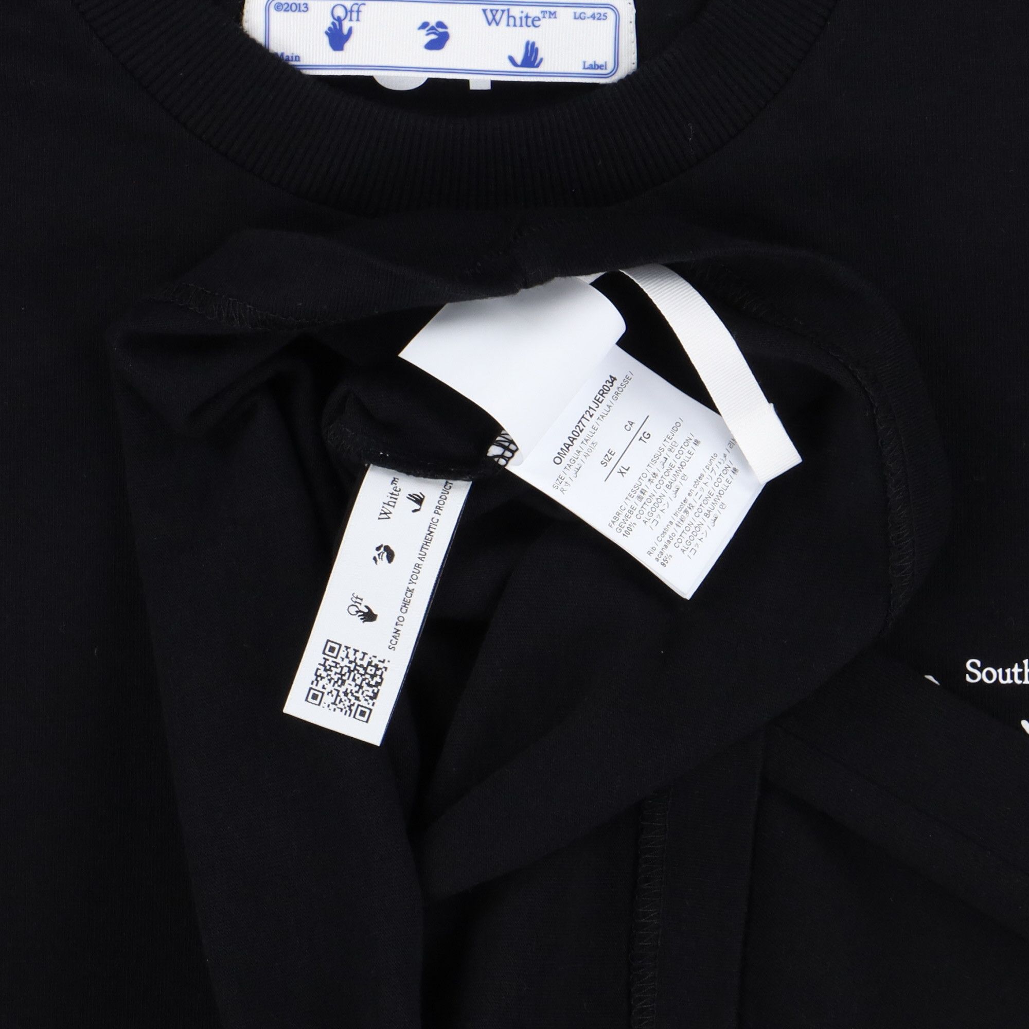 Off-White Black Daejeon Exclusive Arrows T-Shirt Size US XL / EU 56 / 4 - 4 Thumbnail