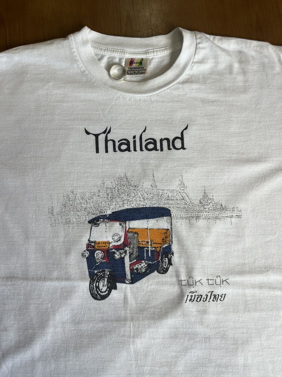 Arts & Science Vintage TUK TUK Thailand 1989’s Art Tshirt Size US L / EU 52-54 / 3 - 6 Thumbnail
