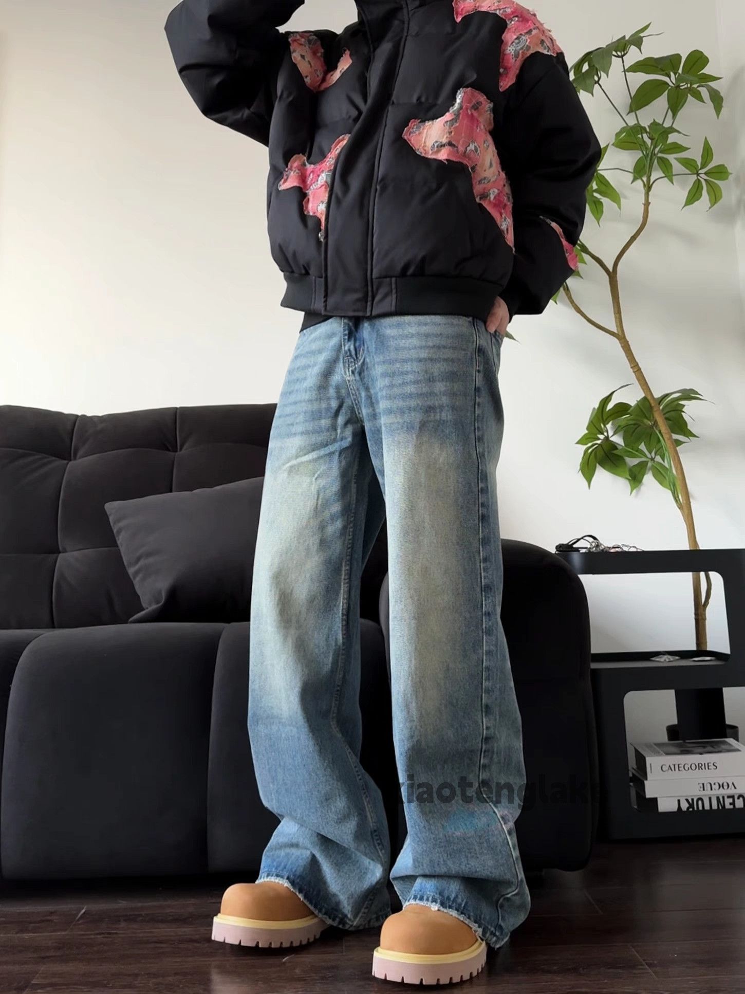 Jean × Vintage Washed faded cleanfit yuppie y2k bootcut flared jeans Size US 26 / EU 42 - 1 Thumbnail