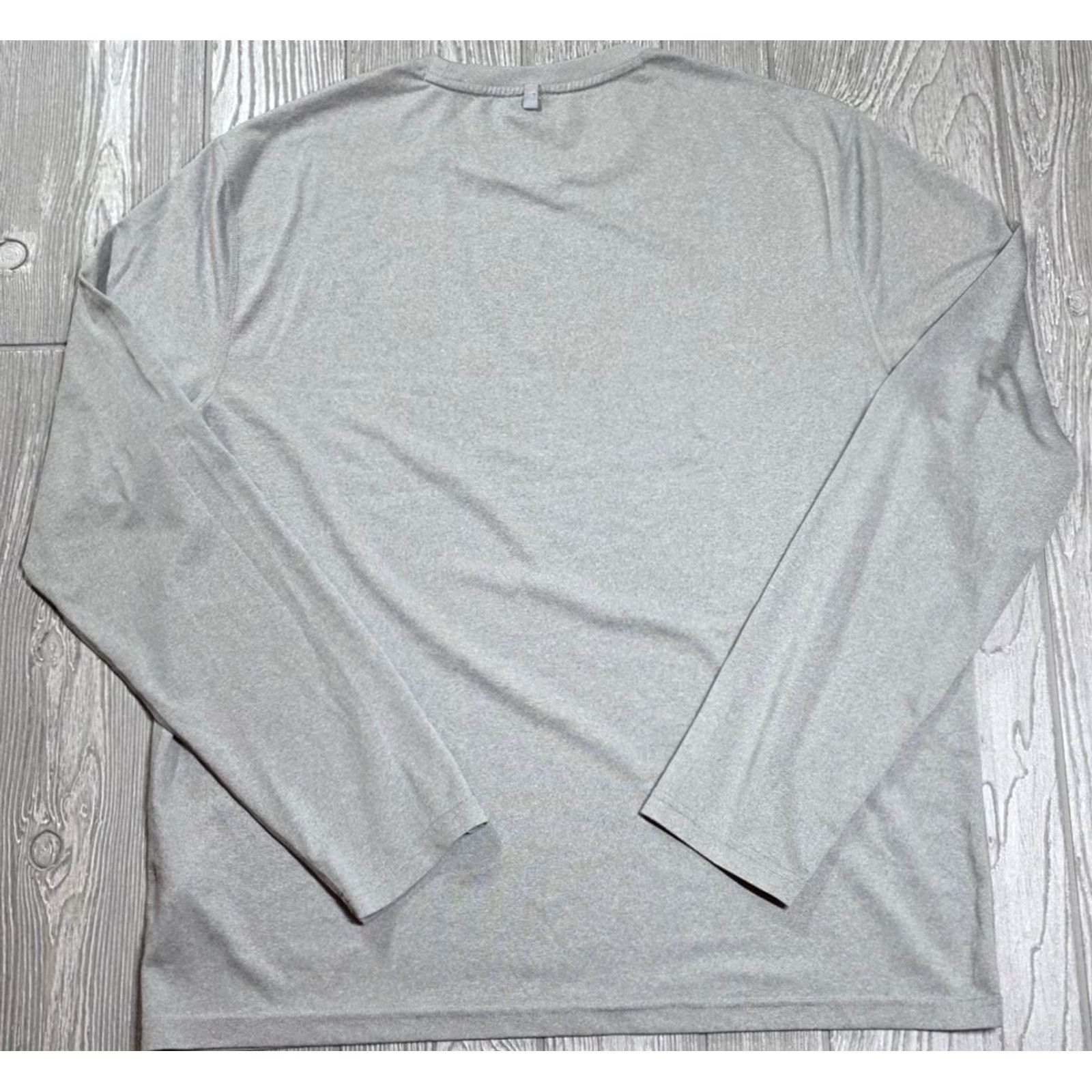 Polo Ralph Lauren Polo Sport Ralph Lauren Shirt Men Large Gray Long Sleeve Performance T Active Shirt Size US L / EU 52-54 / 3 - 7 Thumbnail