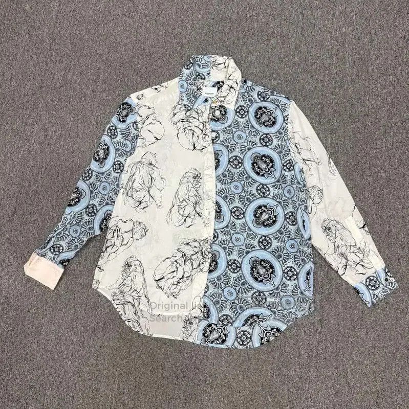 Burberry Burberry Multi-Color Cotton Women's Shirt. Size XS / US 0-2 / IT 36-38 - 1 Thumbnail