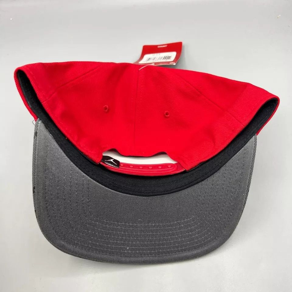 Jordan Brand Air Jordan Flight Hat Men Red Gray Jumpman Snap Back Cap New Size ONE SIZE - 7 Thumbnail
