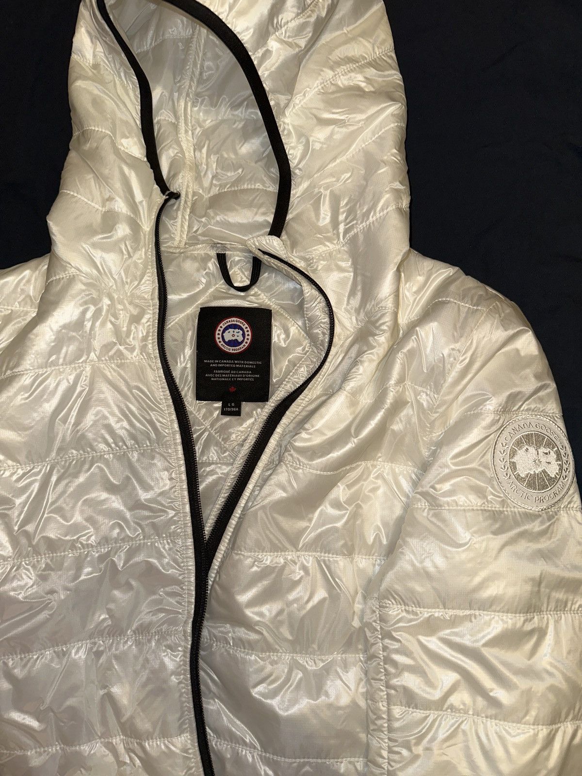 Canada Goose Canada Goose White Label Down Jacket Womens Size L / US 10 / IT 46 - 1 Thumbnail