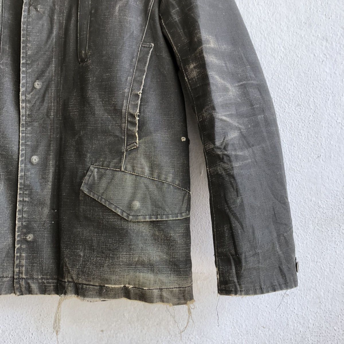 Boycott × Japanese Brand BOYCOTT distressed denim jacket Size US M / EU 48-50 / 2 - 6 Thumbnail