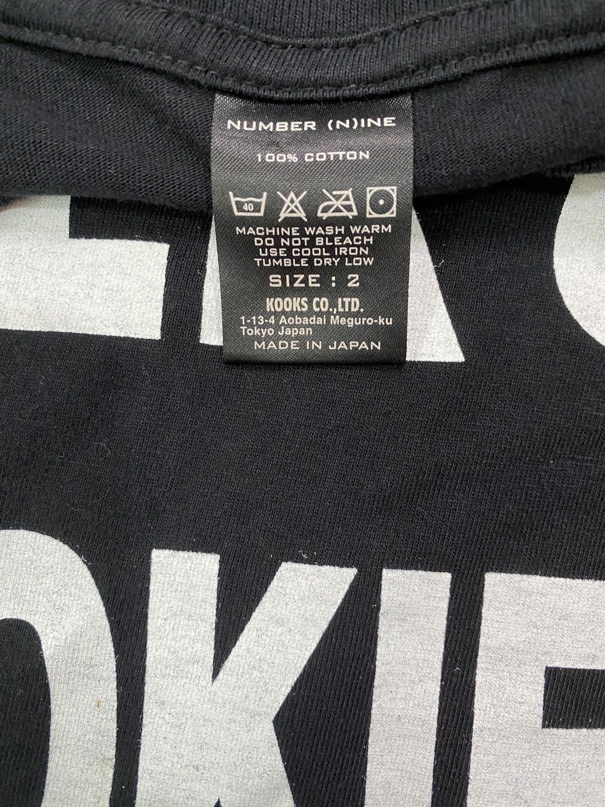 Number (N)ine Number (N)ine Travis Scott Milk & Cookies Tee Shirt Size US M / EU 48-50 / 2 - 3 Thumbnail